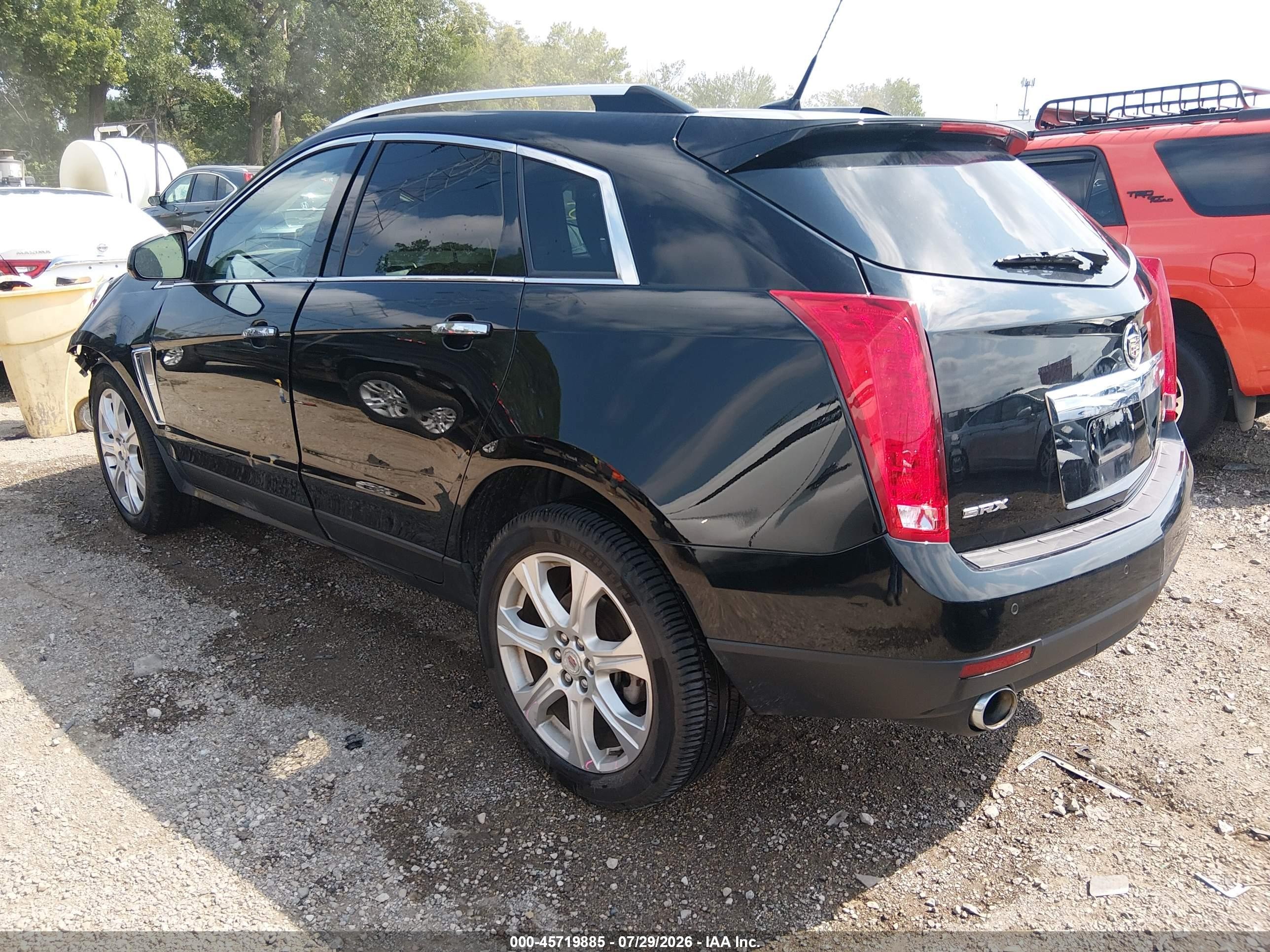 2013 Cadillac Srx Performance Collection Black vin: 3GYFNDE30DS563502