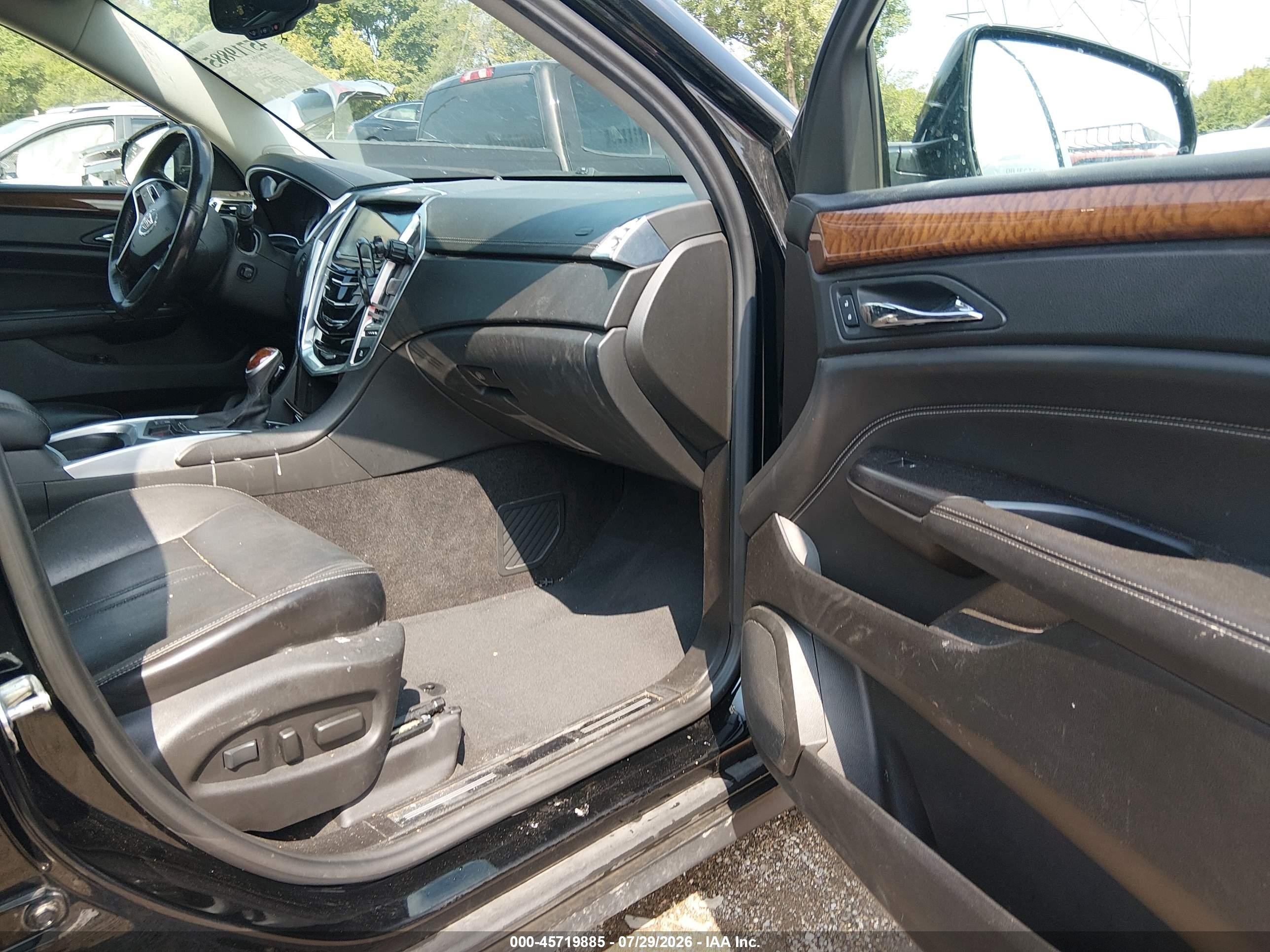 2013 Cadillac Srx Performance Collection Black vin: 3GYFNDE30DS563502