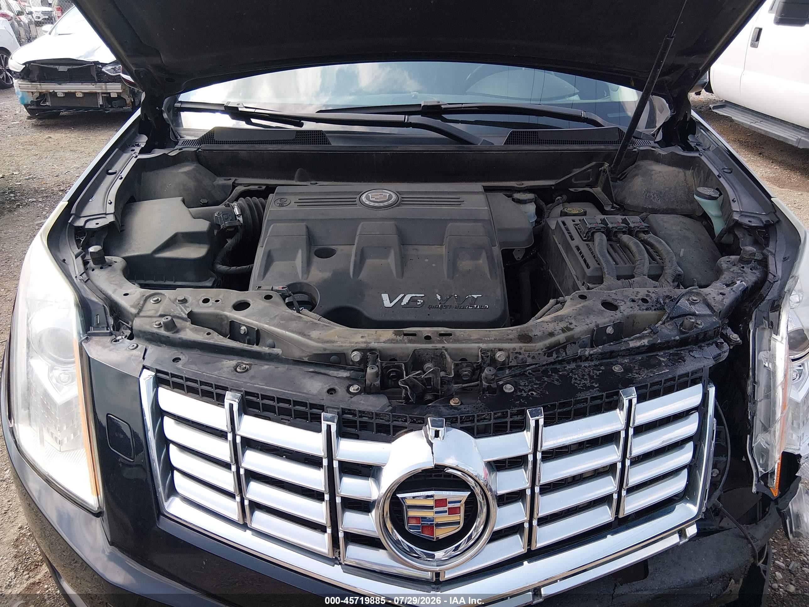 2013 Cadillac Srx Performance Collection Black vin: 3GYFNDE30DS563502