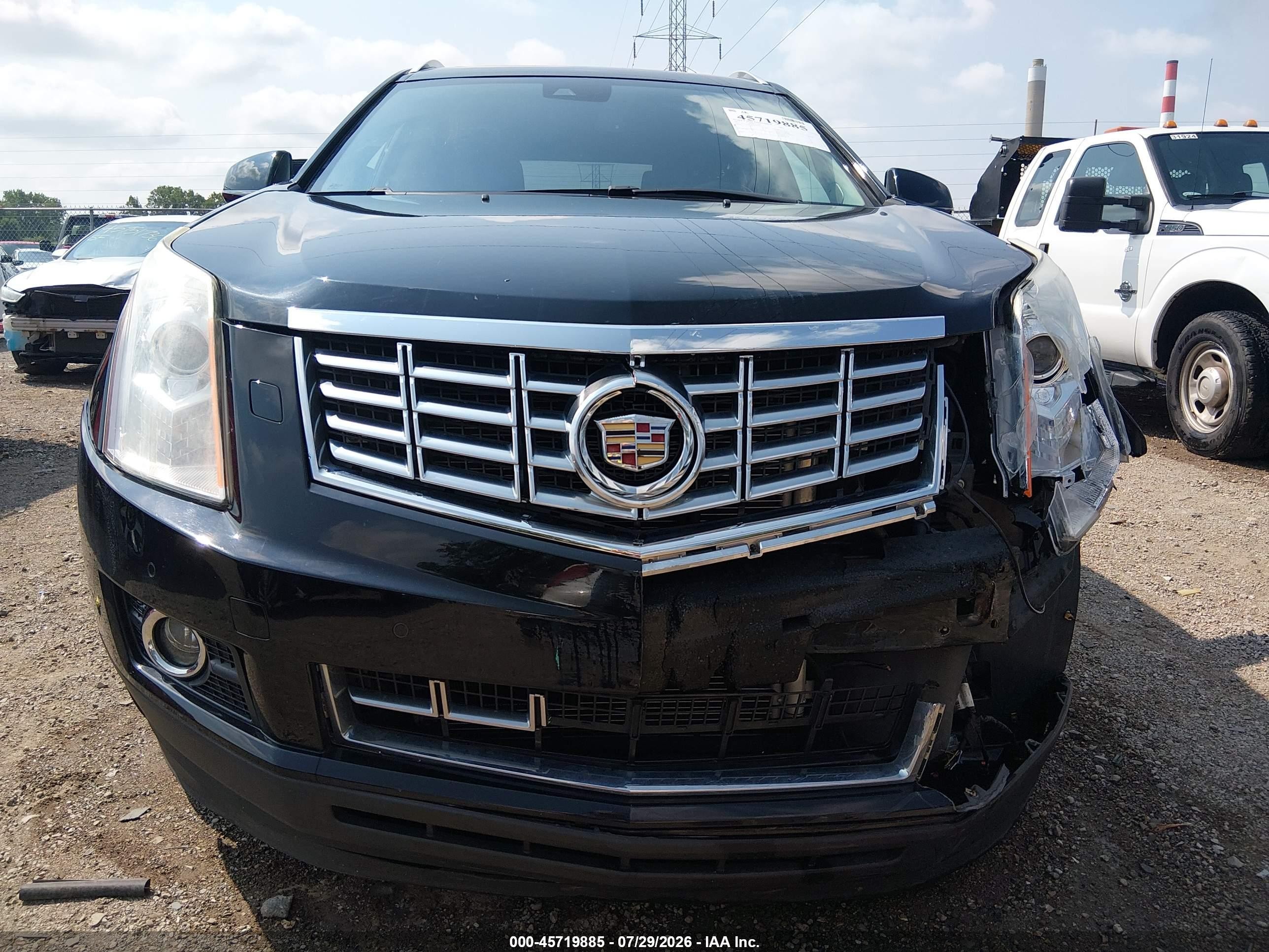 2013 Cadillac Srx Performance Collection Black vin: 3GYFNDE30DS563502