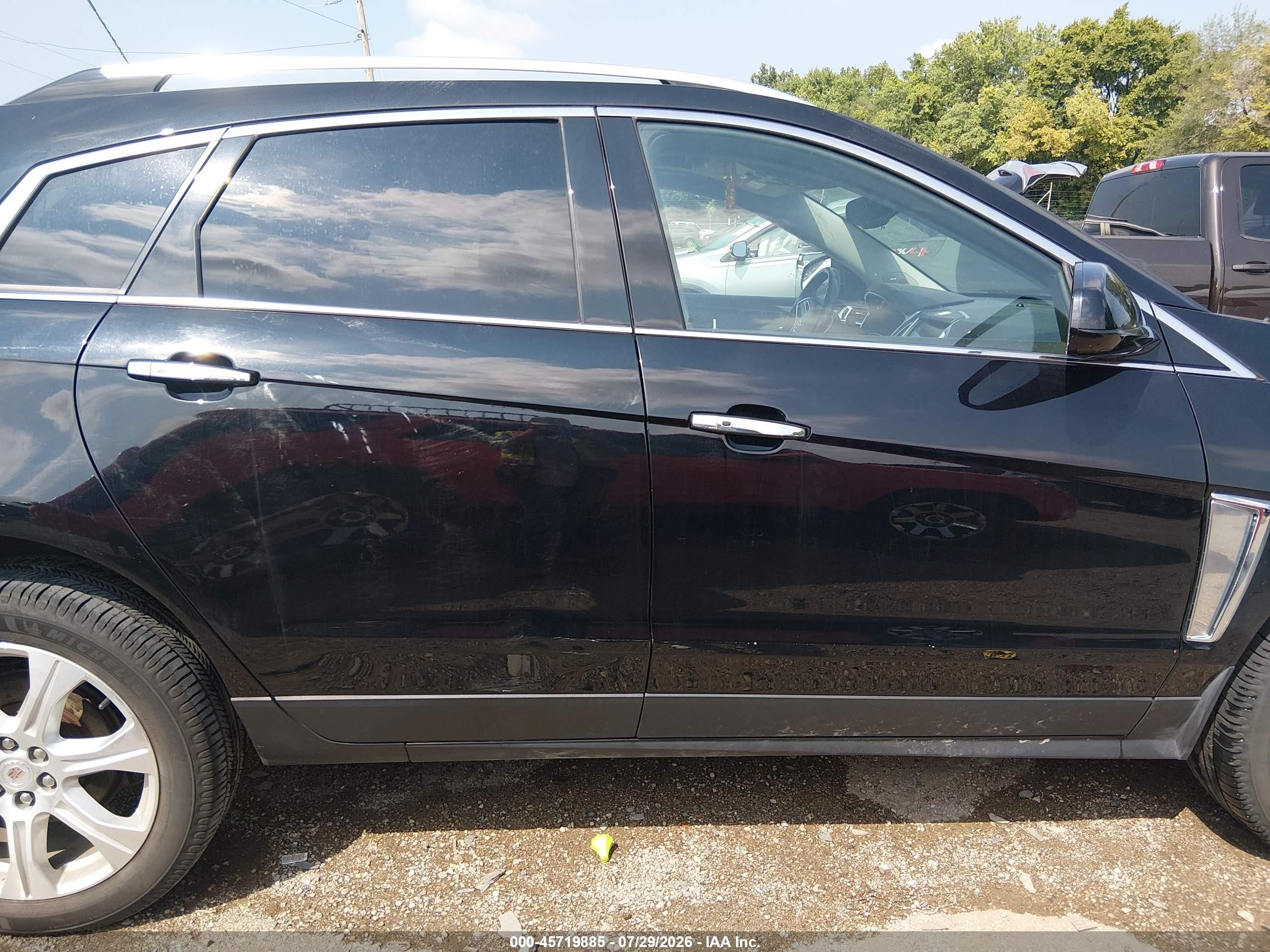 2013 Cadillac Srx Performance Collection Black vin: 3GYFNDE30DS563502