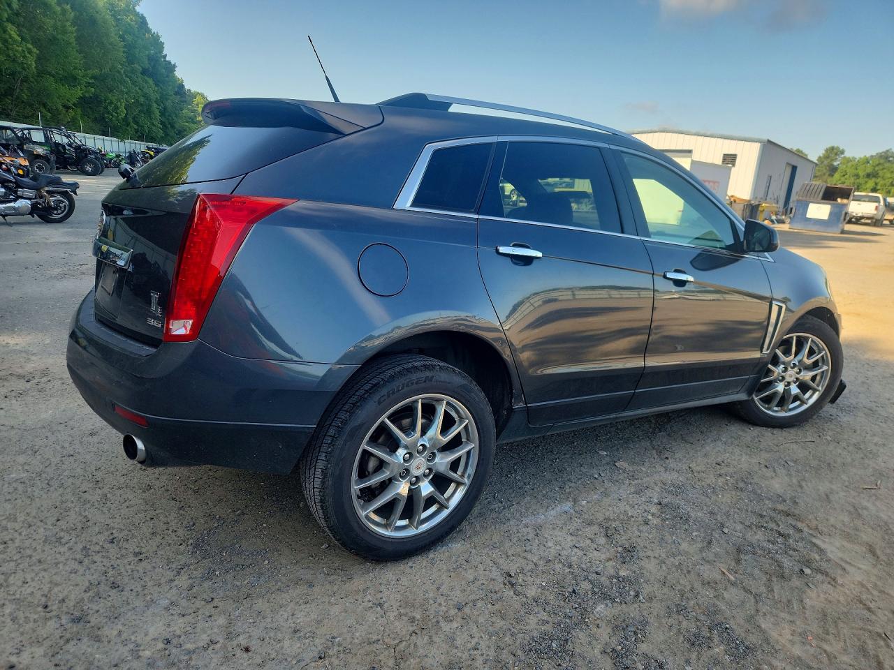 2013 Cadillac Srx Performance Collection Gray vin: 3GYFNDE30DS614643
