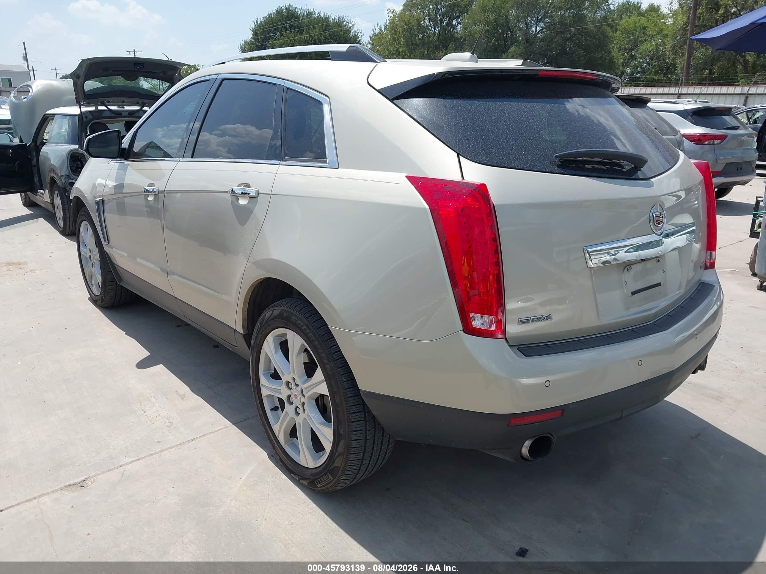 2015 Cadillac Srx Premium Collection Beige vin: 3GYFNDE30FS598561