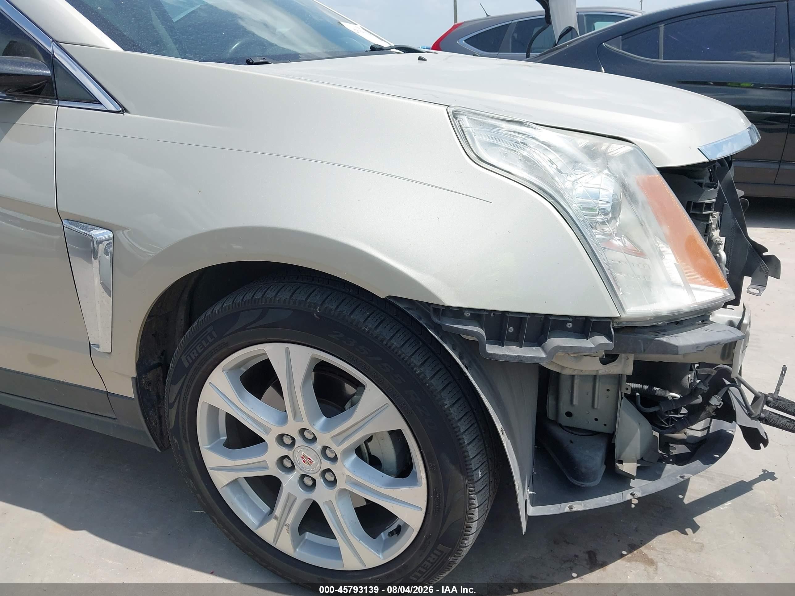 2015 Cadillac Srx Premium Collection Beige vin: 3GYFNDE30FS598561