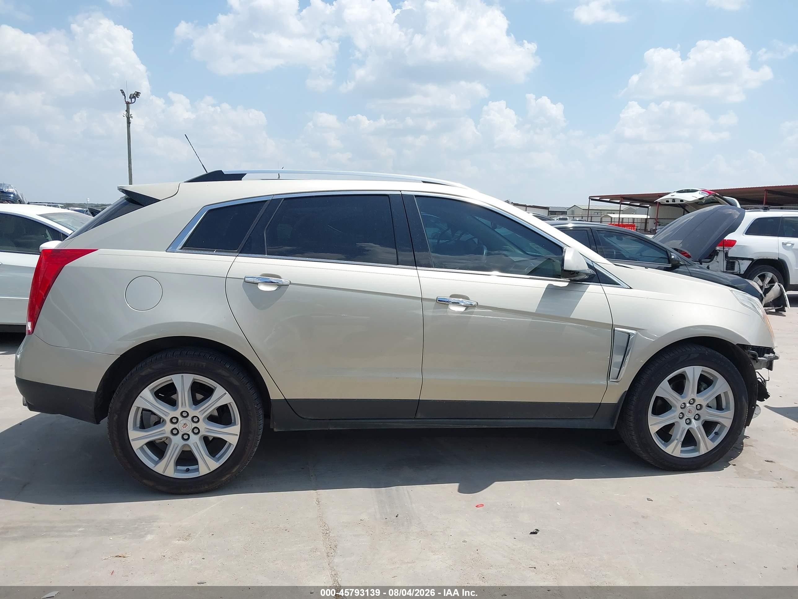 2015 Cadillac Srx Premium Collection Beige vin: 3GYFNDE30FS598561