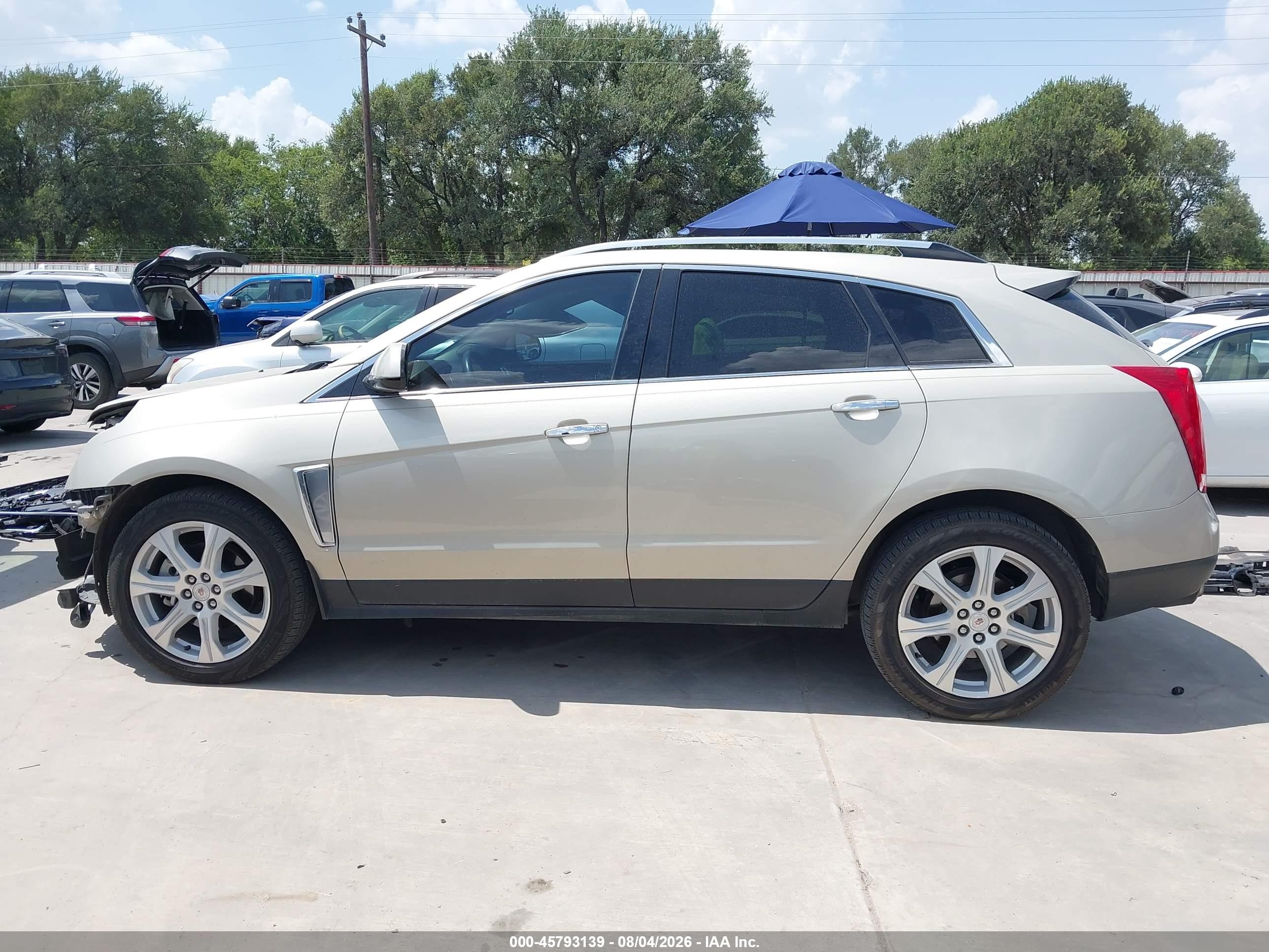 2015 Cadillac Srx Premium Collection Beige vin: 3GYFNDE30FS598561
