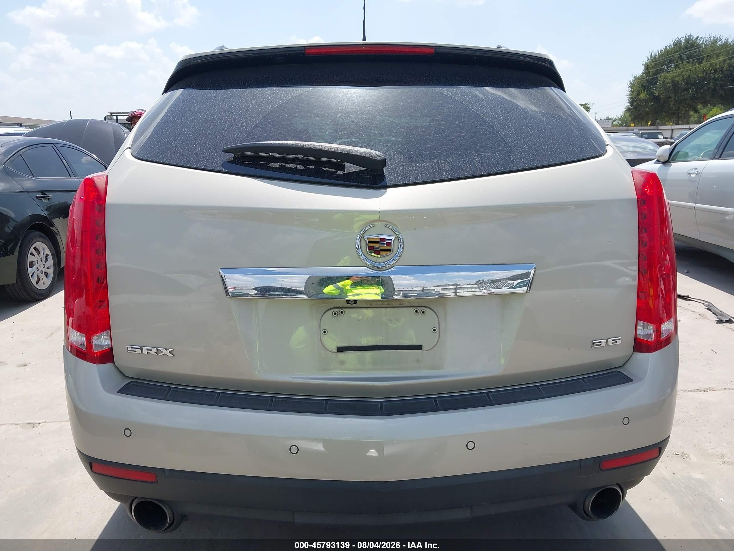 2015 Cadillac Srx Premium Collection Beige vin: 3GYFNDE30FS598561