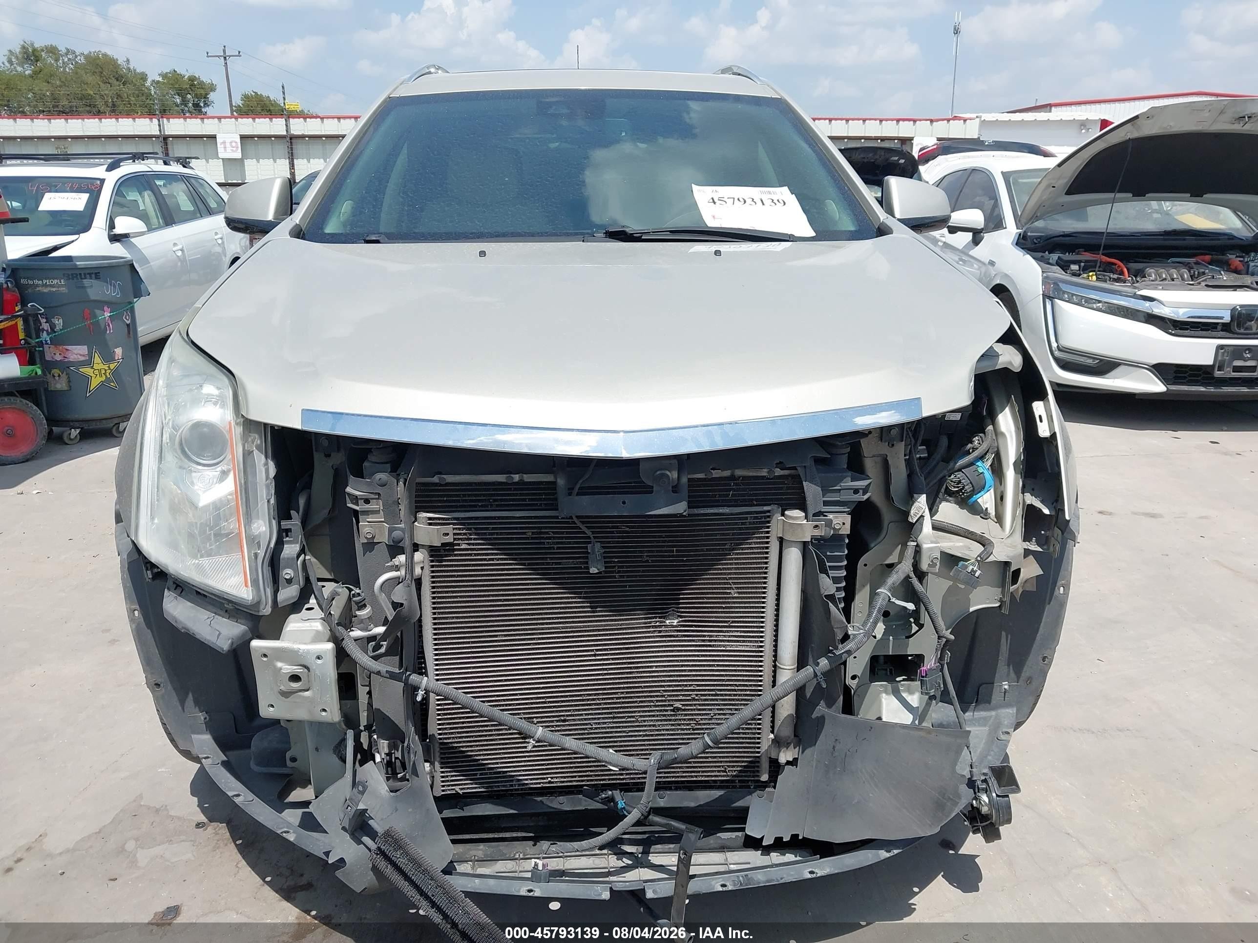2015 Cadillac Srx Premium Collection Beige vin: 3GYFNDE30FS598561