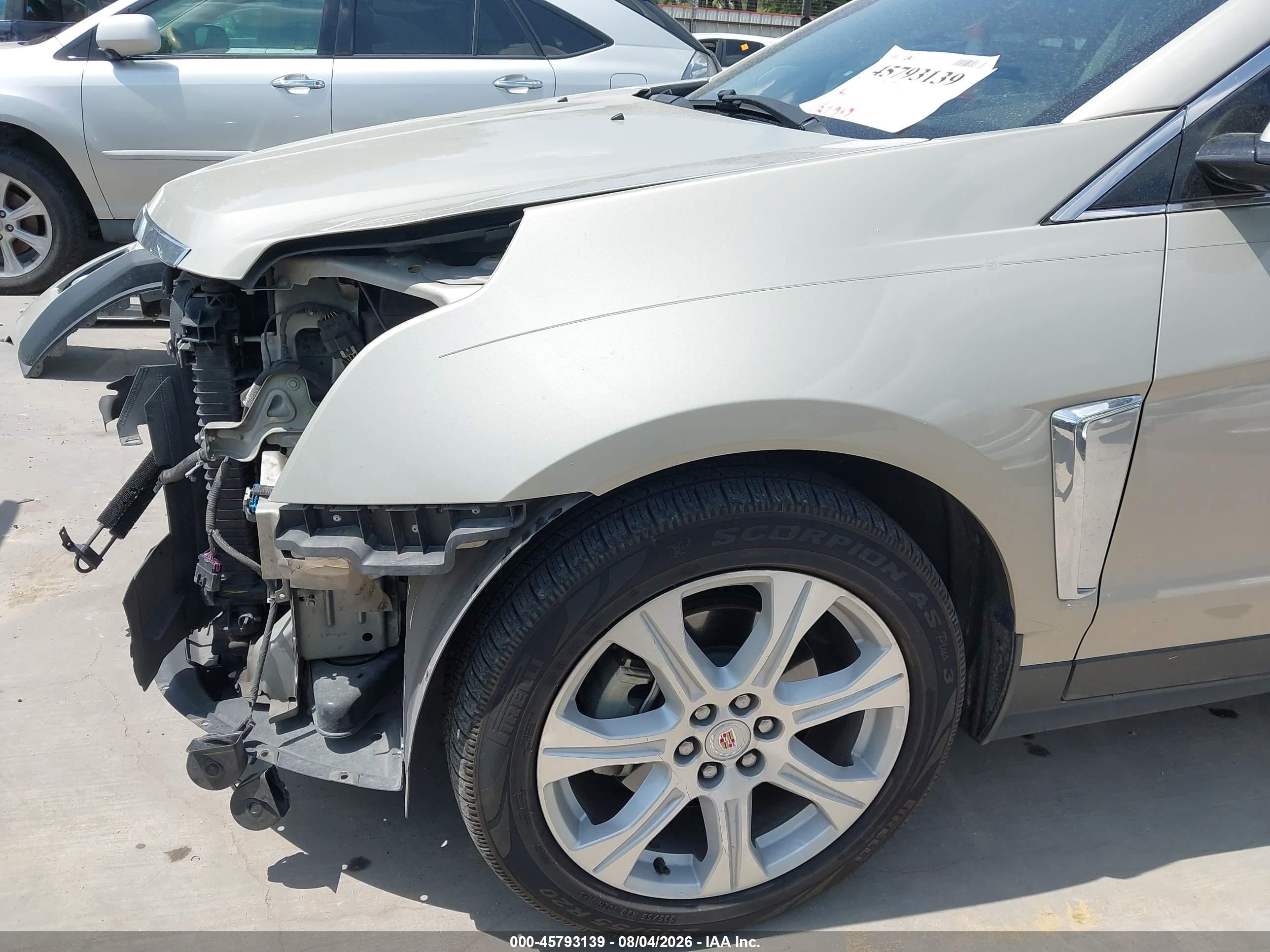 2015 Cadillac Srx Premium Collection Beige vin: 3GYFNDE30FS598561
