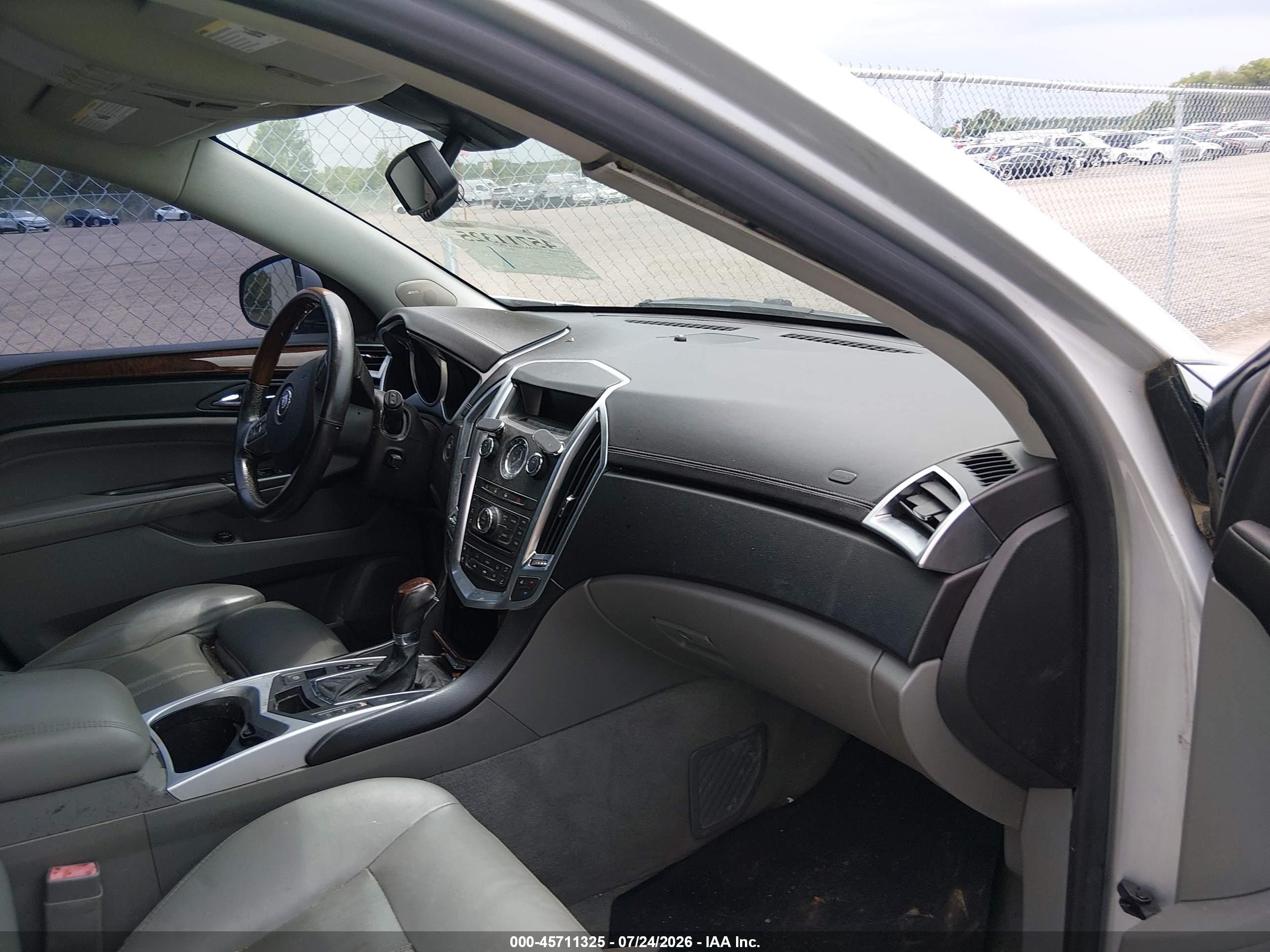 2012 Cadillac Srx Luxury Collection Silver vin: 3GYFNDE31CS501105