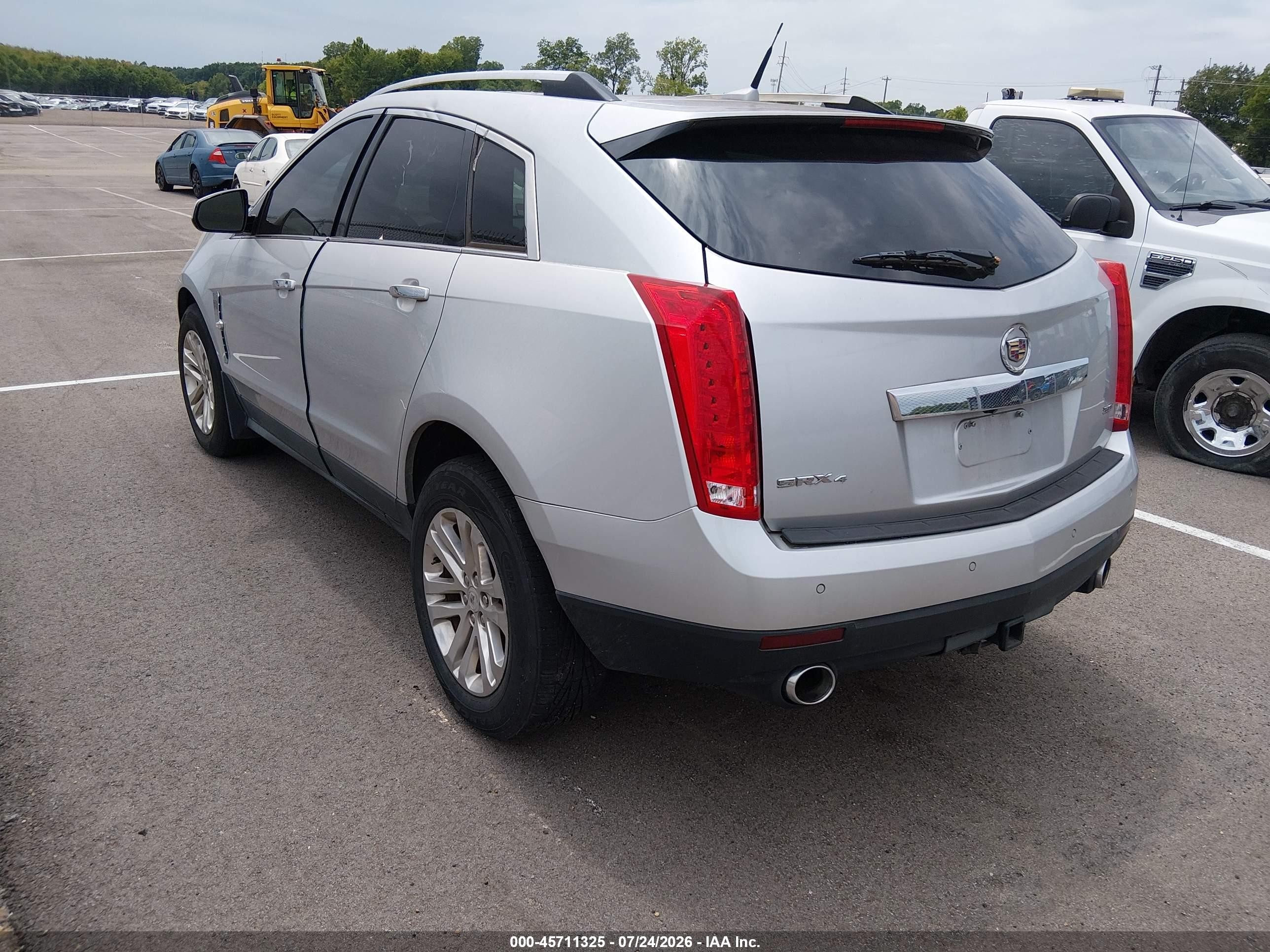 2012 Cadillac Srx Luxury Collection Silver vin: 3GYFNDE31CS501105