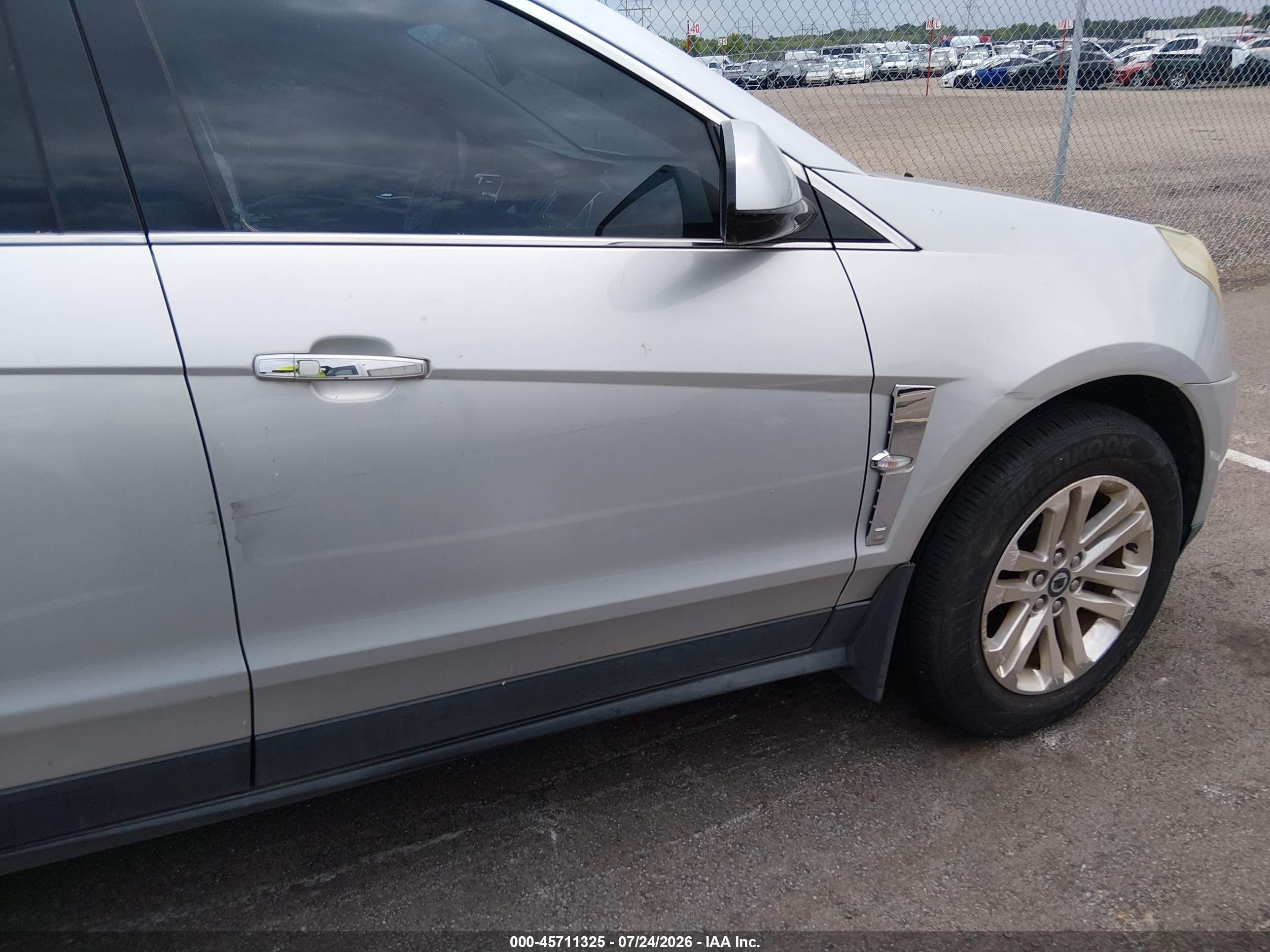 2012 Cadillac Srx Luxury Collection Silver vin: 3GYFNDE31CS501105