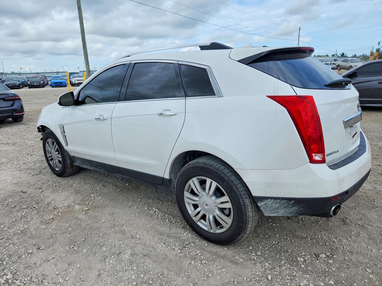 2012 Cadillac Srx Luxury Collection White vin: 3GYFNDE31CS517921
