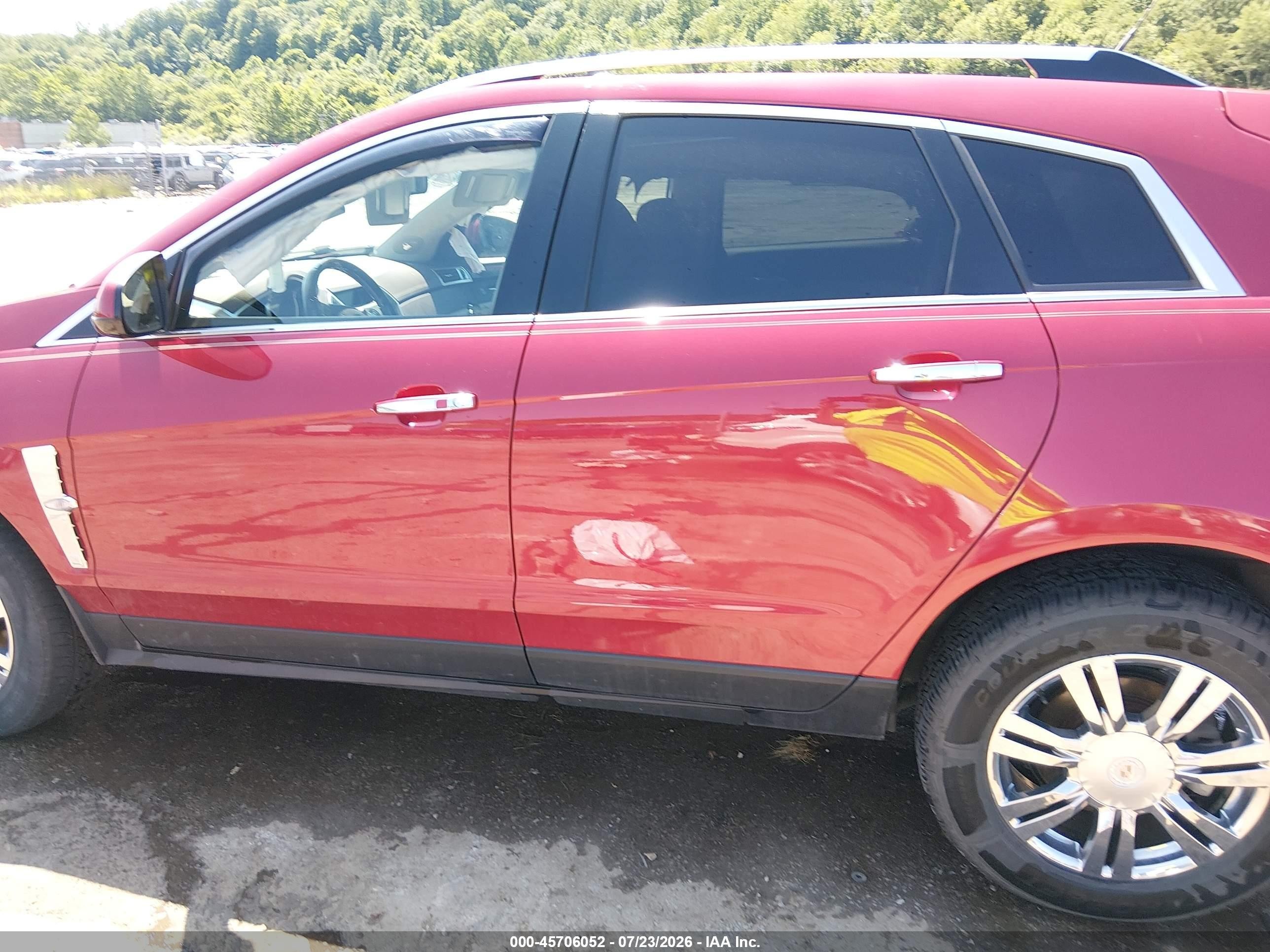 2012 Cadillac Srx Luxury Collection Red vin: 3GYFNDE31CS518129