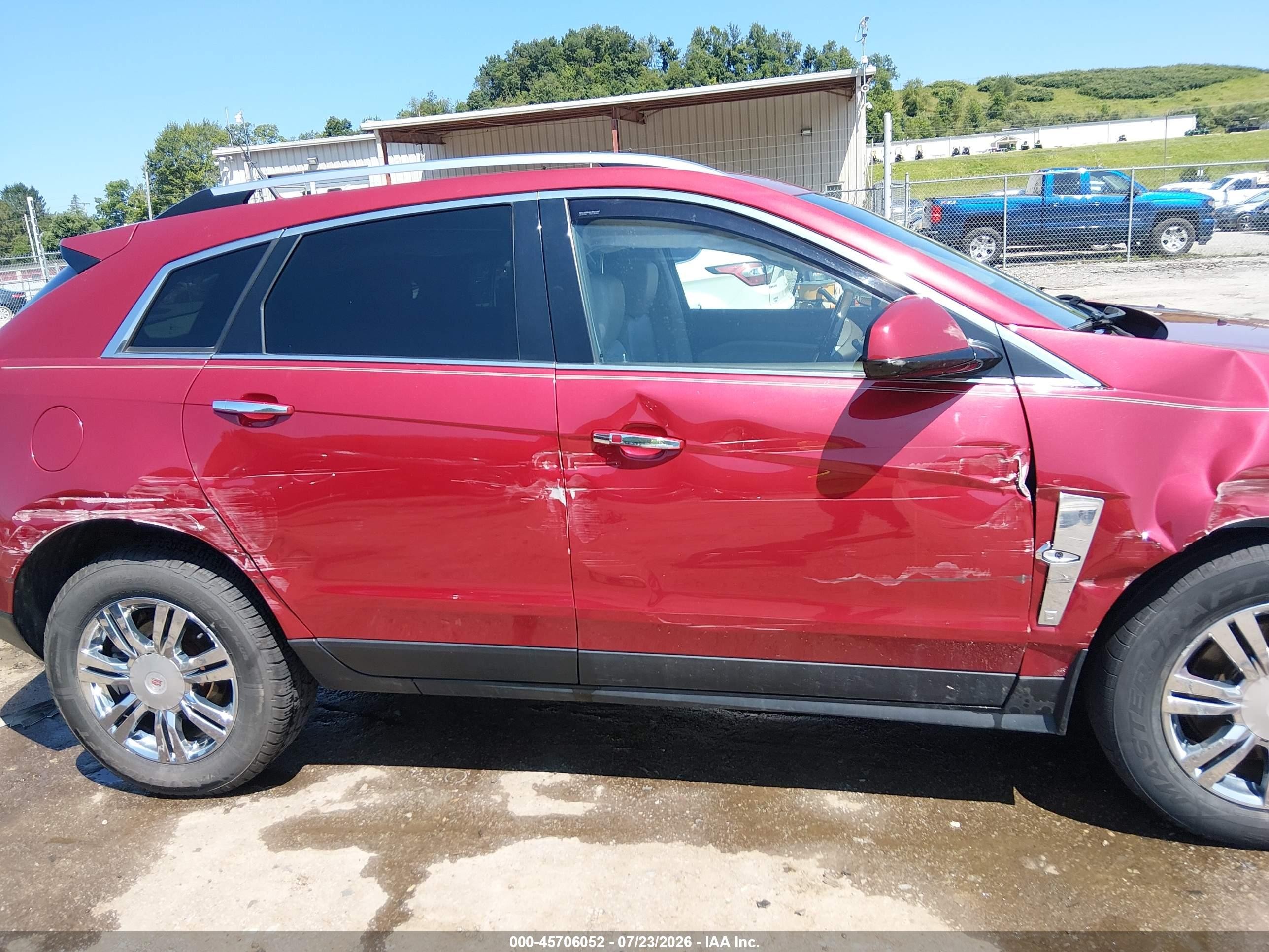 2012 Cadillac Srx Luxury Collection Red vin: 3GYFNDE31CS518129