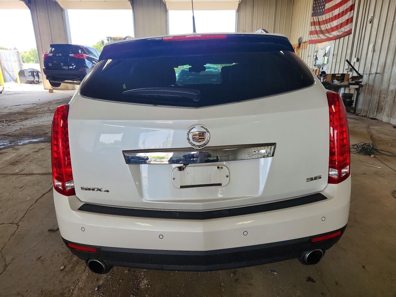 2012 Cadillac Srx Luxury Collection White vin: 3GYFNDE31CS572370