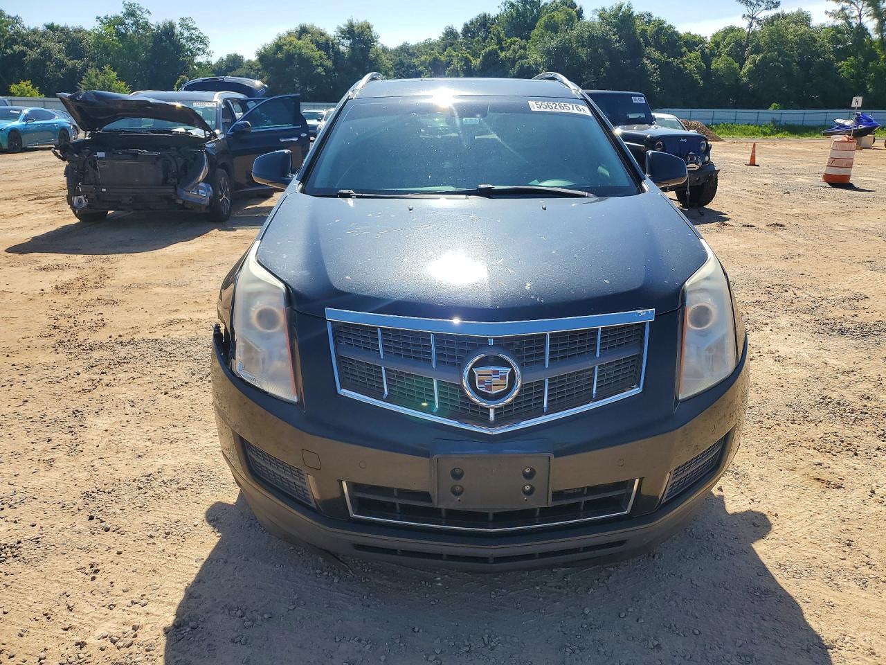2012 Cadillac Srx Luxury Collection Black vin: 3GYFNDE31CS579030