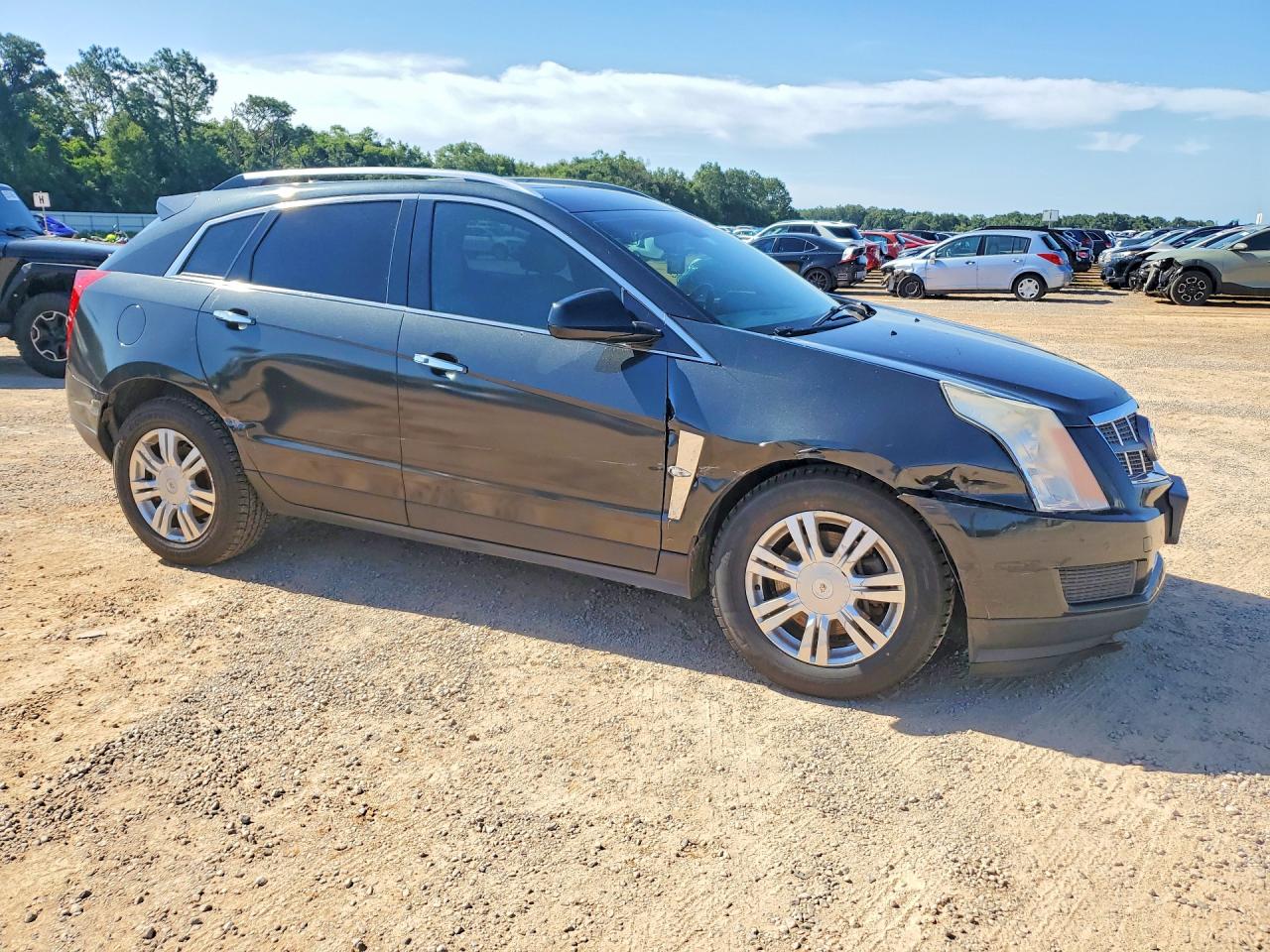 2012 Cadillac Srx Luxury Collection Black vin: 3GYFNDE31CS579030