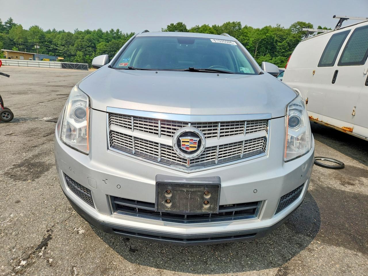 2012 Cadillac Srx Luxury Collection Silver vin: 3GYFNDE31CS594966