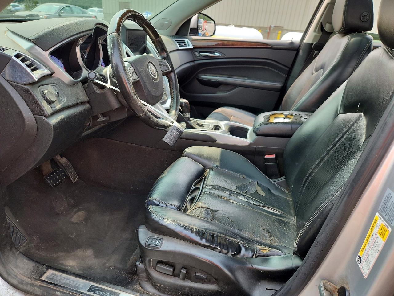 2012 Cadillac Srx Luxury Collection Silver vin: 3GYFNDE31CS594966