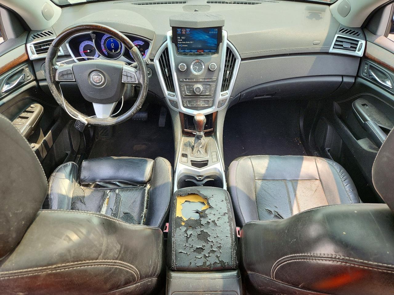 2012 Cadillac Srx Luxury Collection Silver vin: 3GYFNDE31CS594966