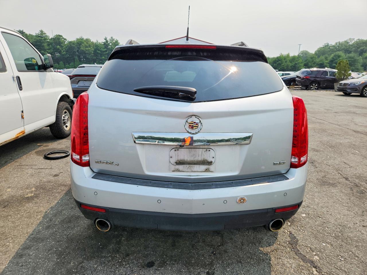 2012 Cadillac Srx Luxury Collection Silver vin: 3GYFNDE31CS594966