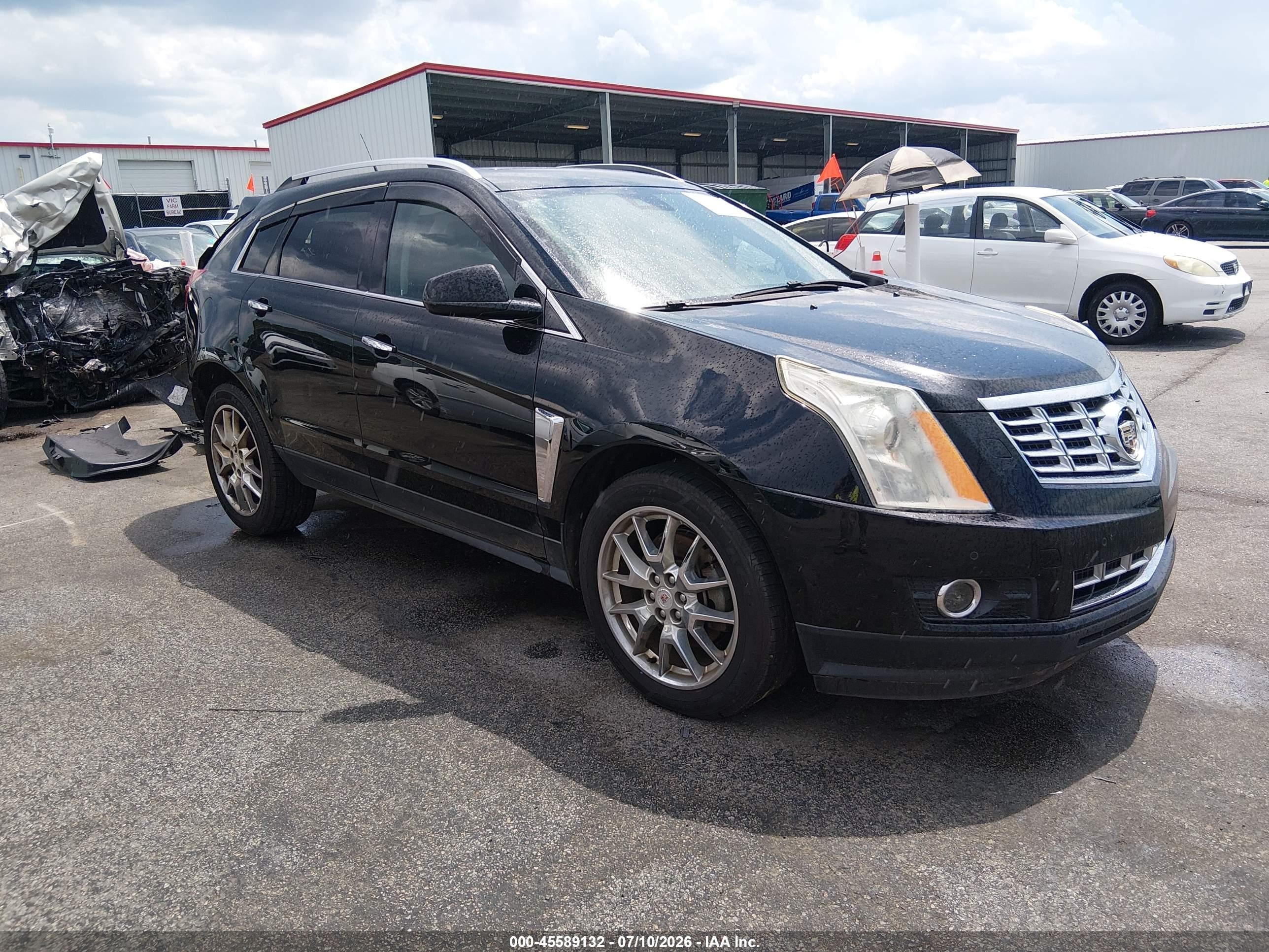 2013 Cadillac Srx Performance Collection Black vin: 3GYFNDE31DS522781