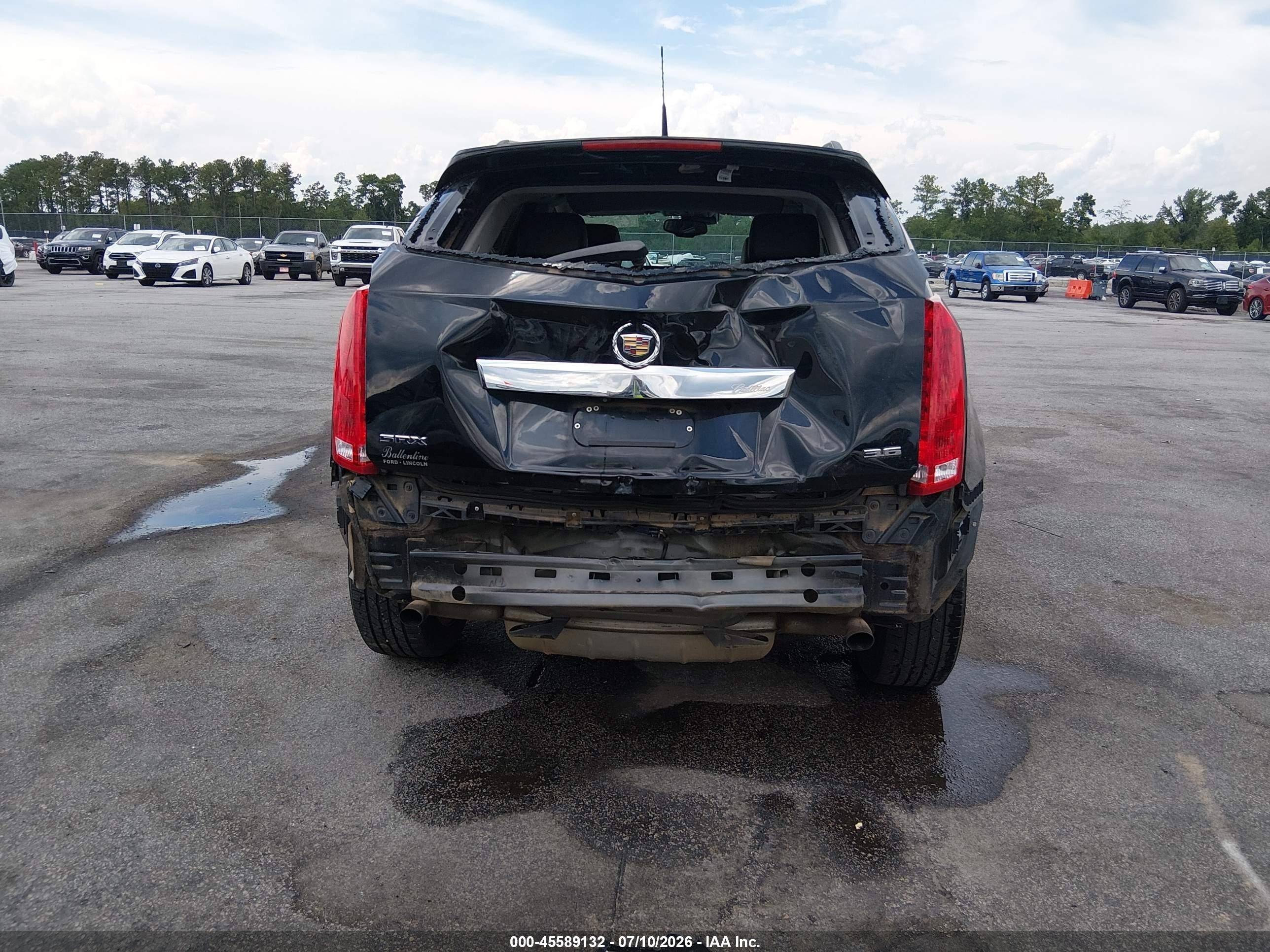 2013 Cadillac Srx Performance Collection Черный vin: 3GYFNDE31DS522781