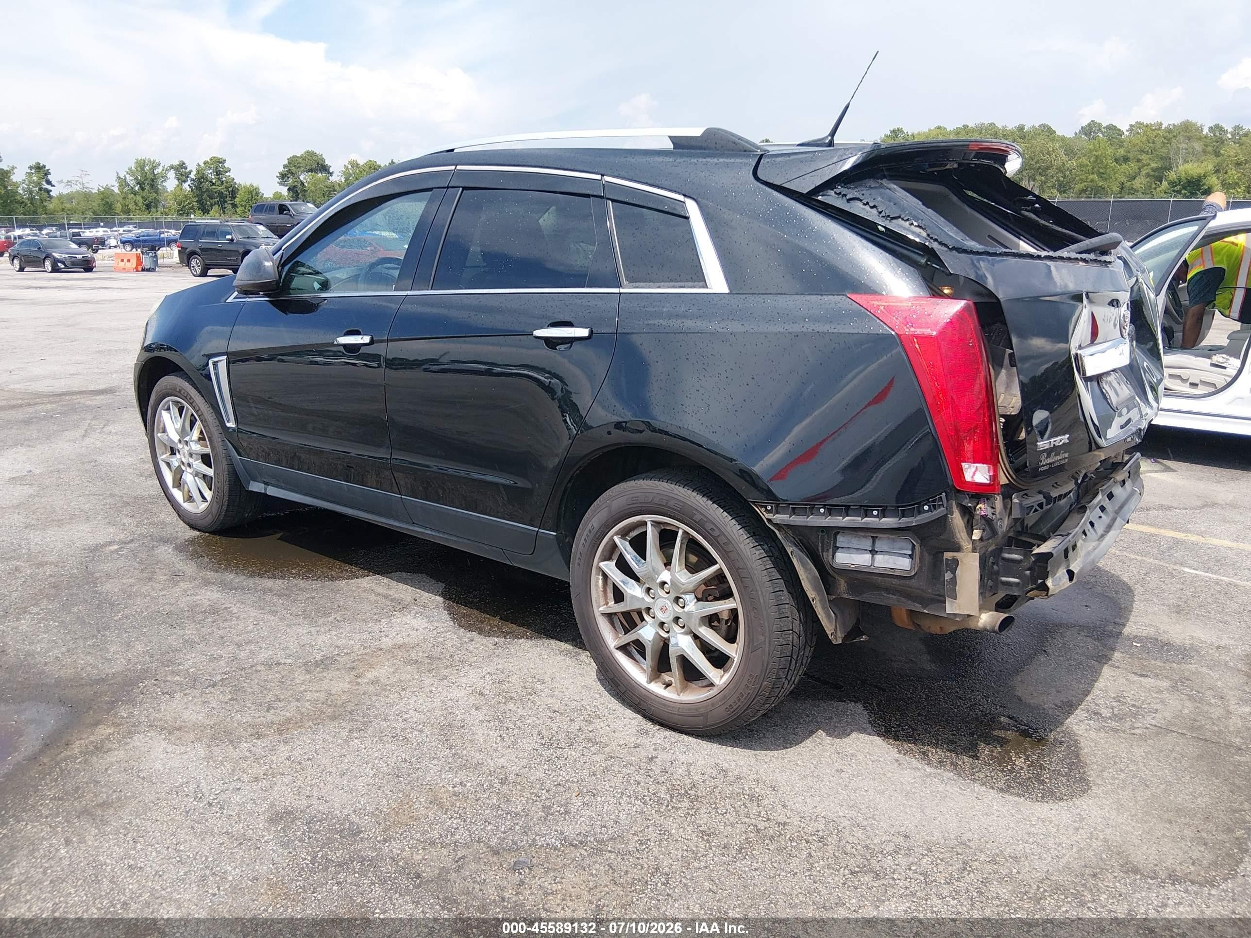 2013 Cadillac Srx Performance Collection Черный vin: 3GYFNDE31DS522781