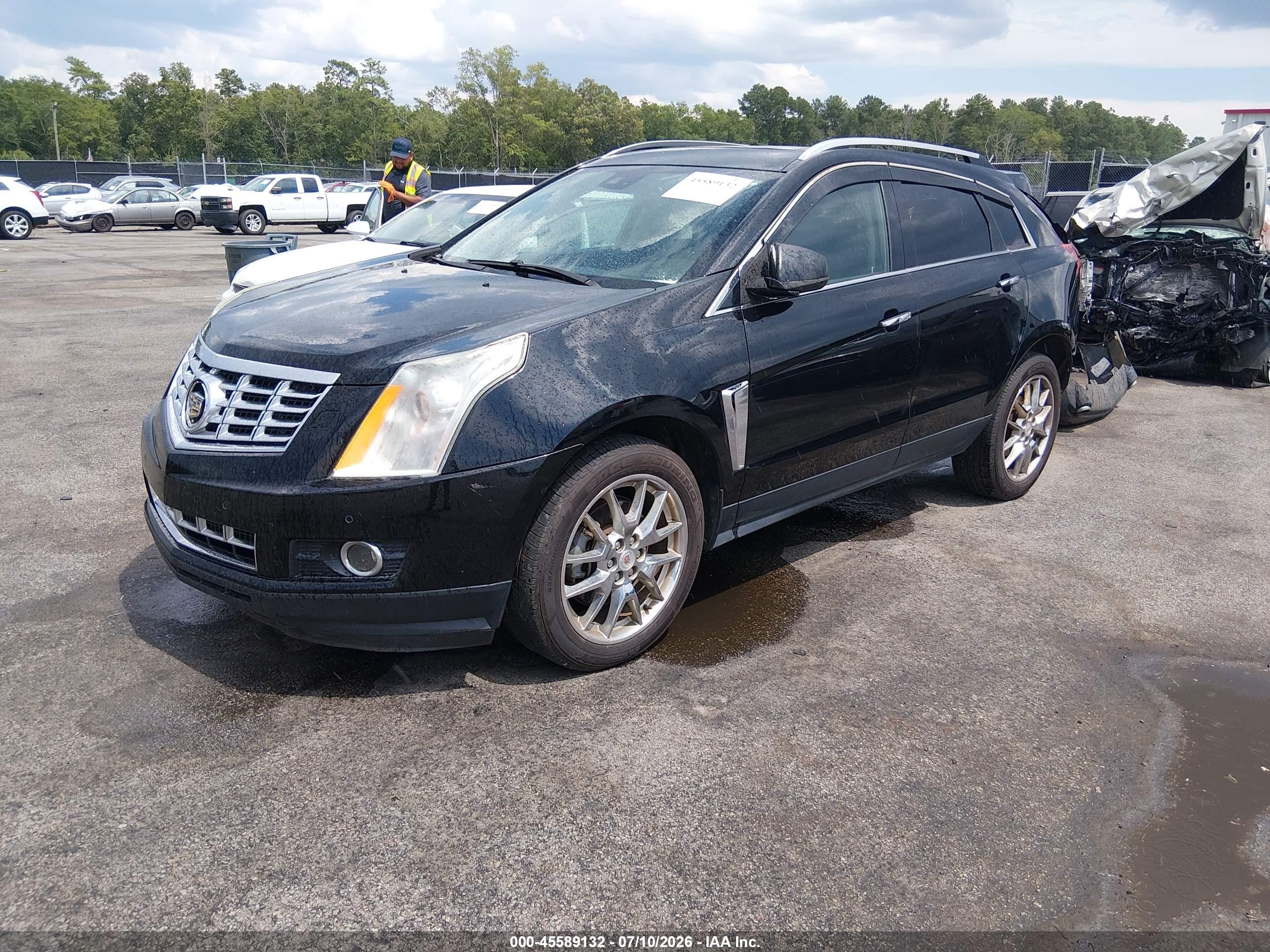 2013 Cadillac Srx Performance Collection Черный vin: 3GYFNDE31DS522781