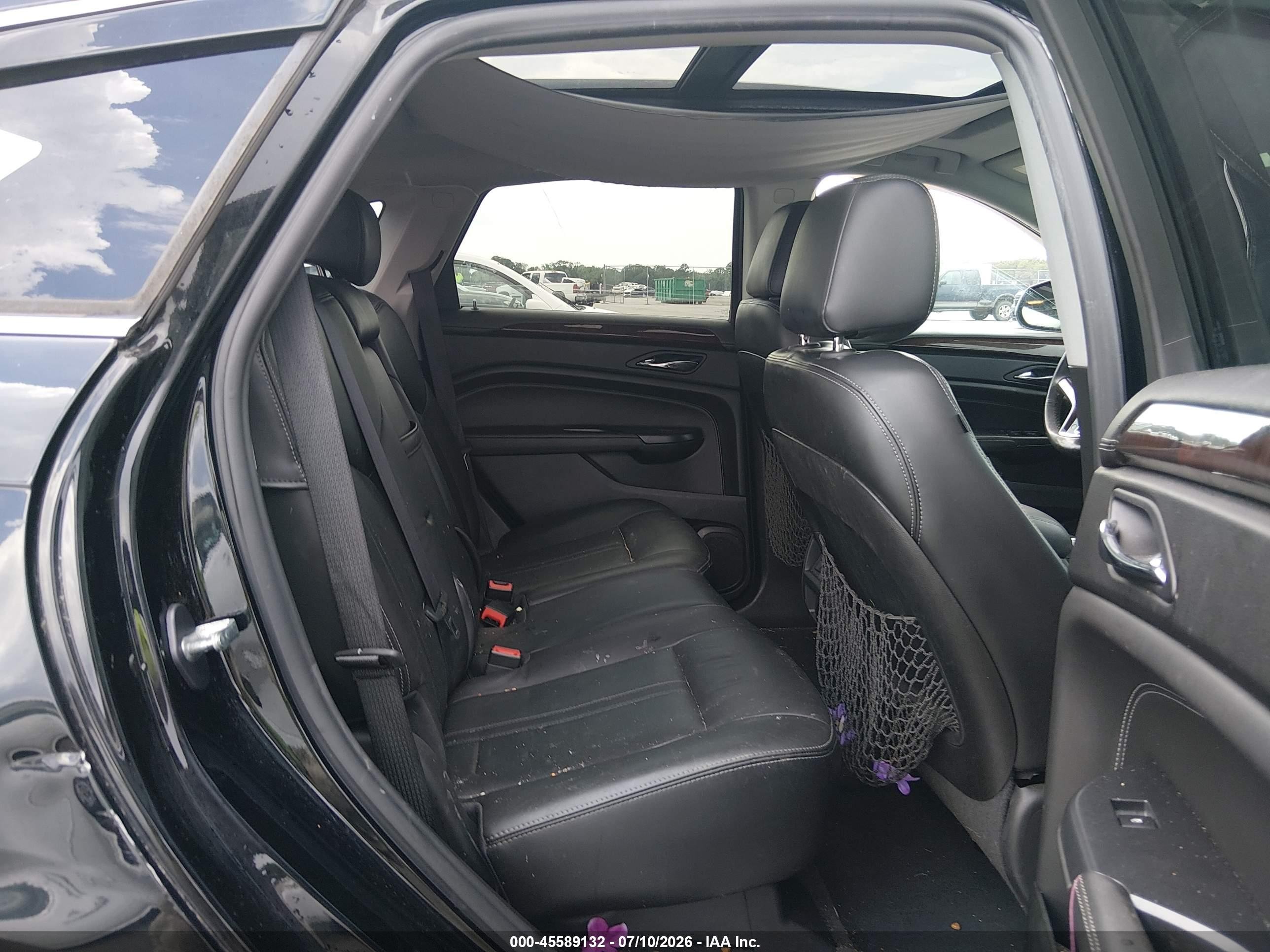 2013 Cadillac Srx Performance Collection Черный vin: 3GYFNDE31DS522781