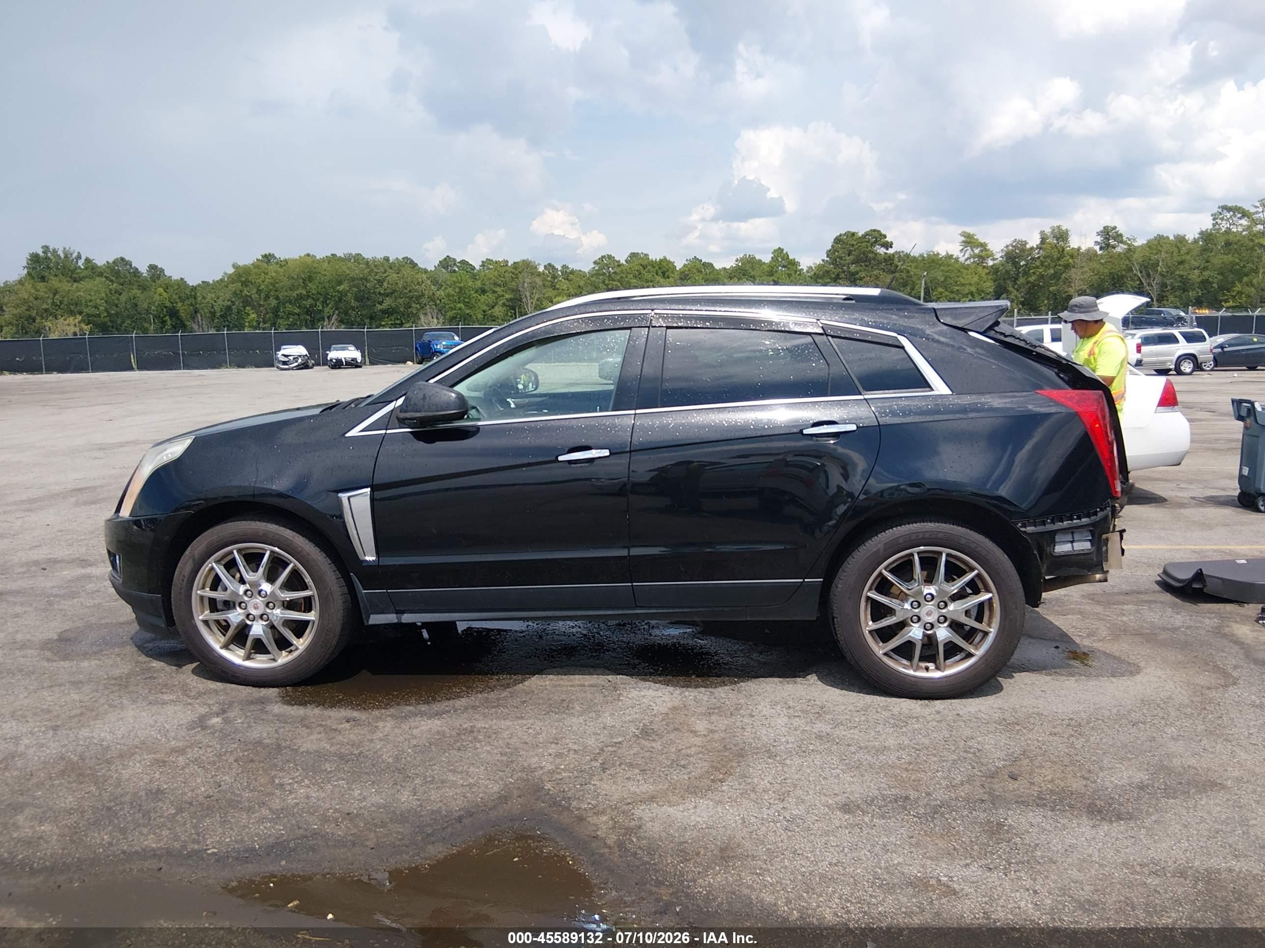 2013 Cadillac Srx Performance Collection Черный vin: 3GYFNDE31DS522781