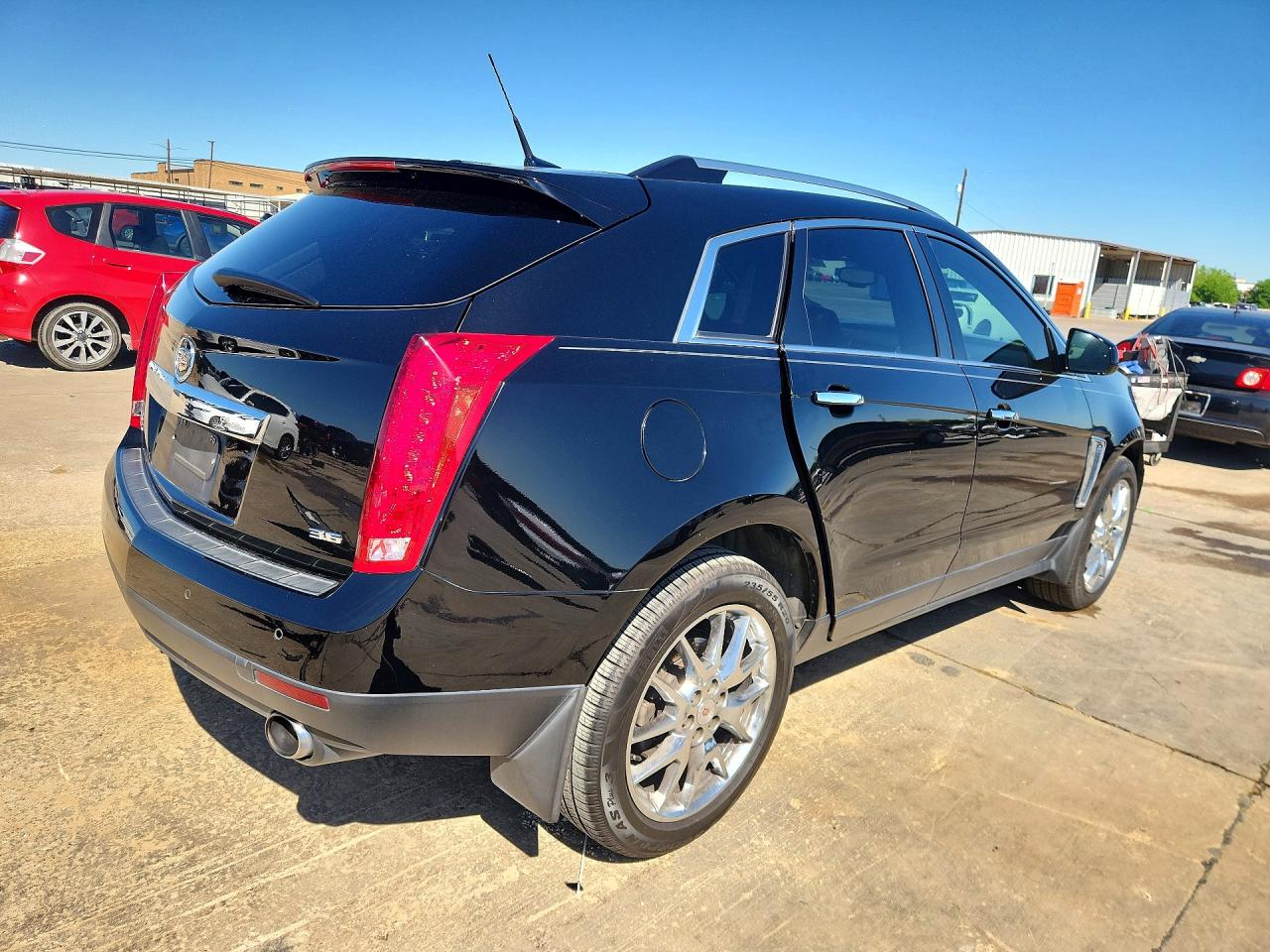 2014 Cadillac Srx Premium Collection Black vin: 3GYFNDE31ES522491