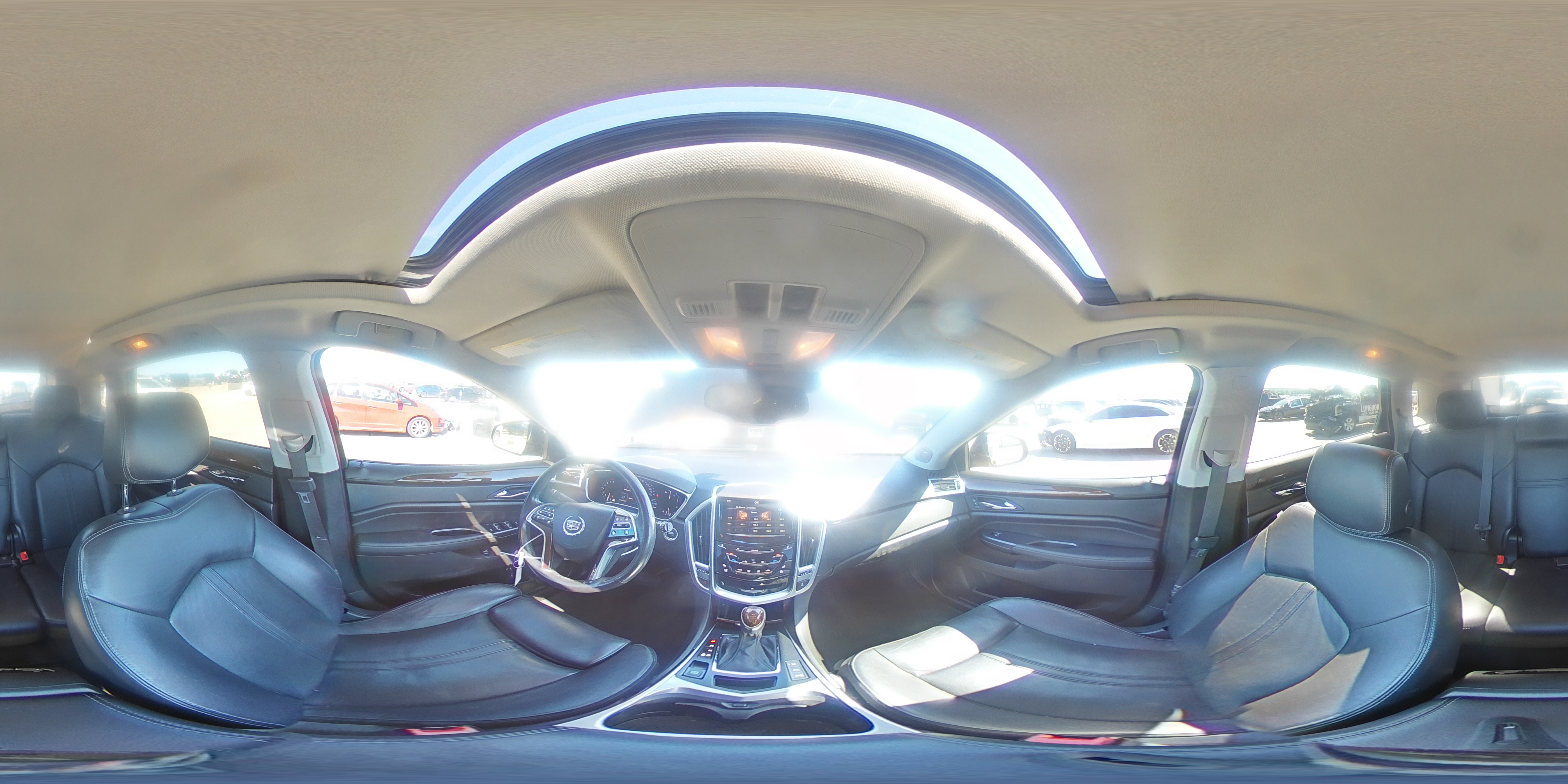 2014 Cadillac Srx Premium Collection Black vin: 3GYFNDE31ES522491