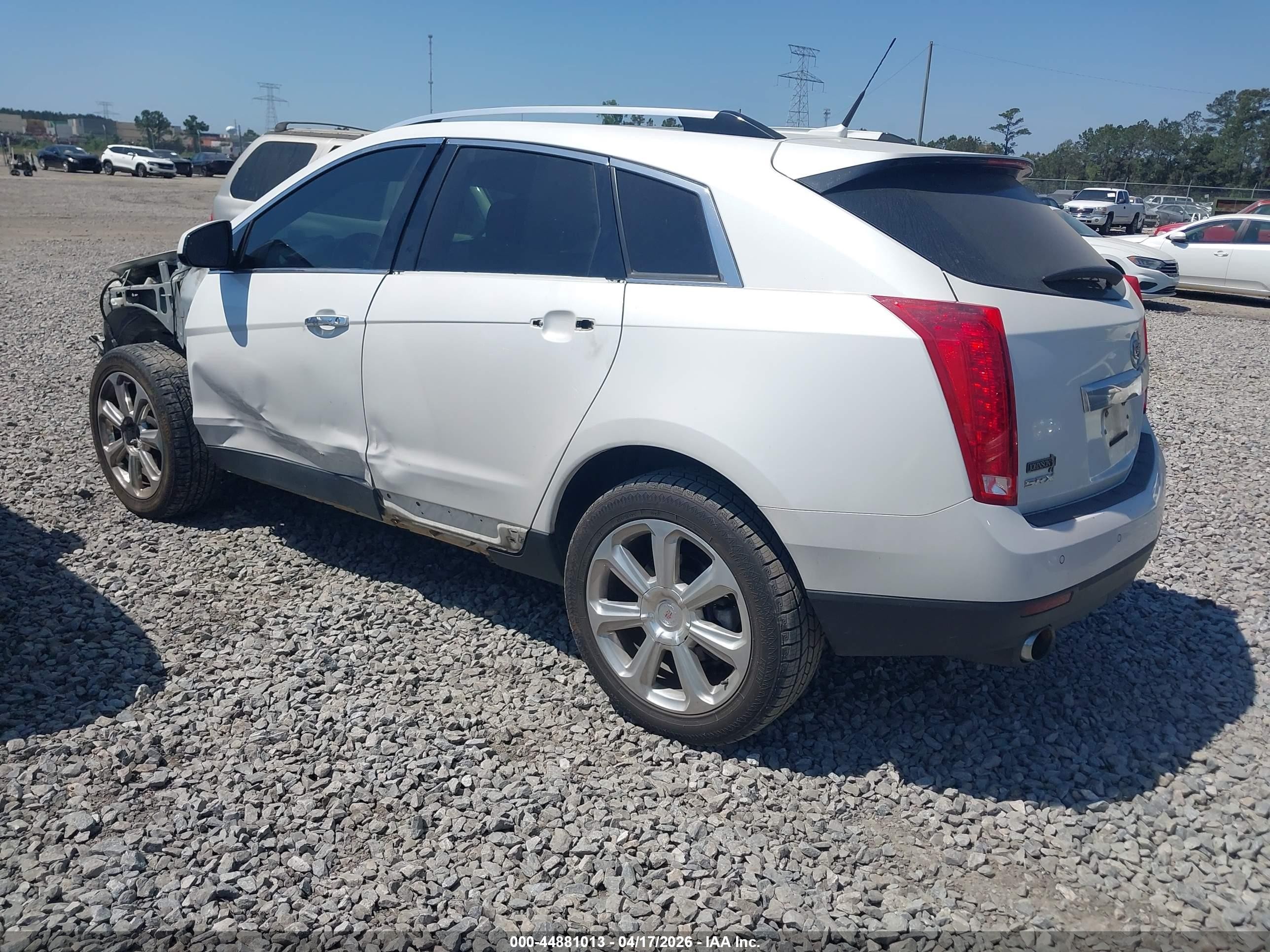 2014 Cadillac Srx Premium Collection White vin: 3GYFNDE31ES663058