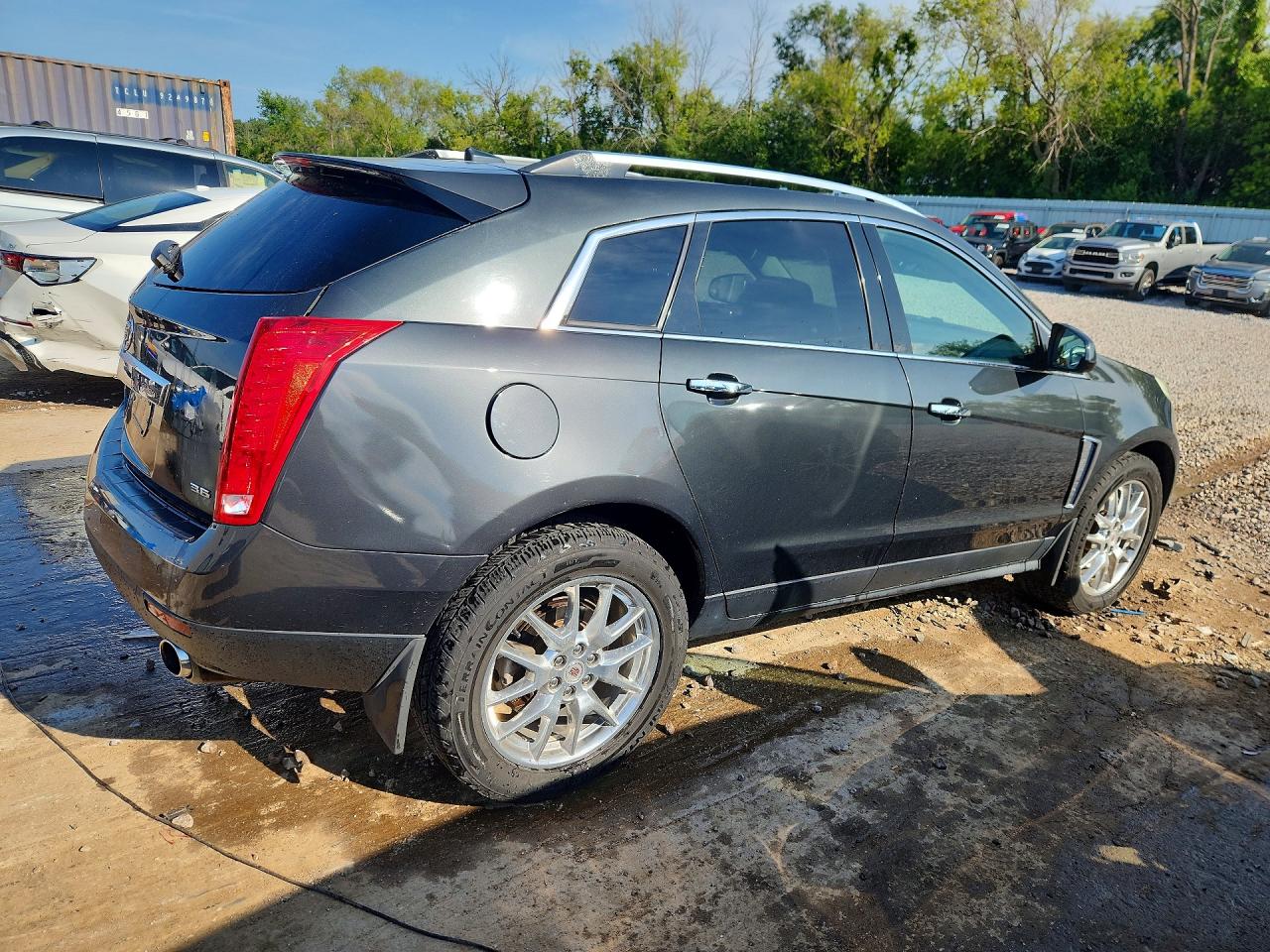 2014 Cadillac Srx Premium Collection Charcoal vin: 3GYFNDE31ES685173