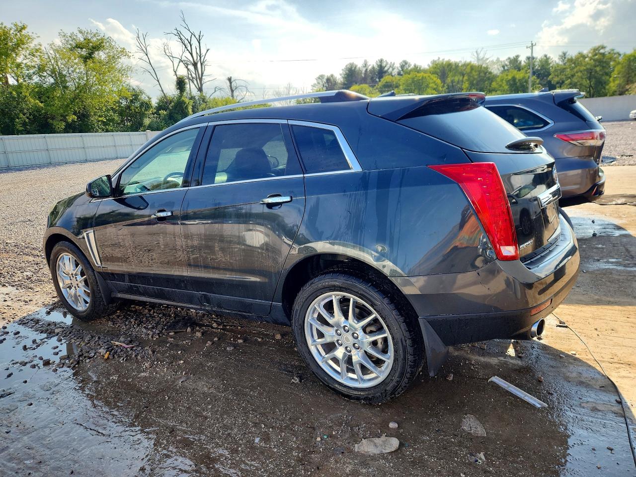 2014 Cadillac Srx Premium Collection Charcoal vin: 3GYFNDE31ES685173