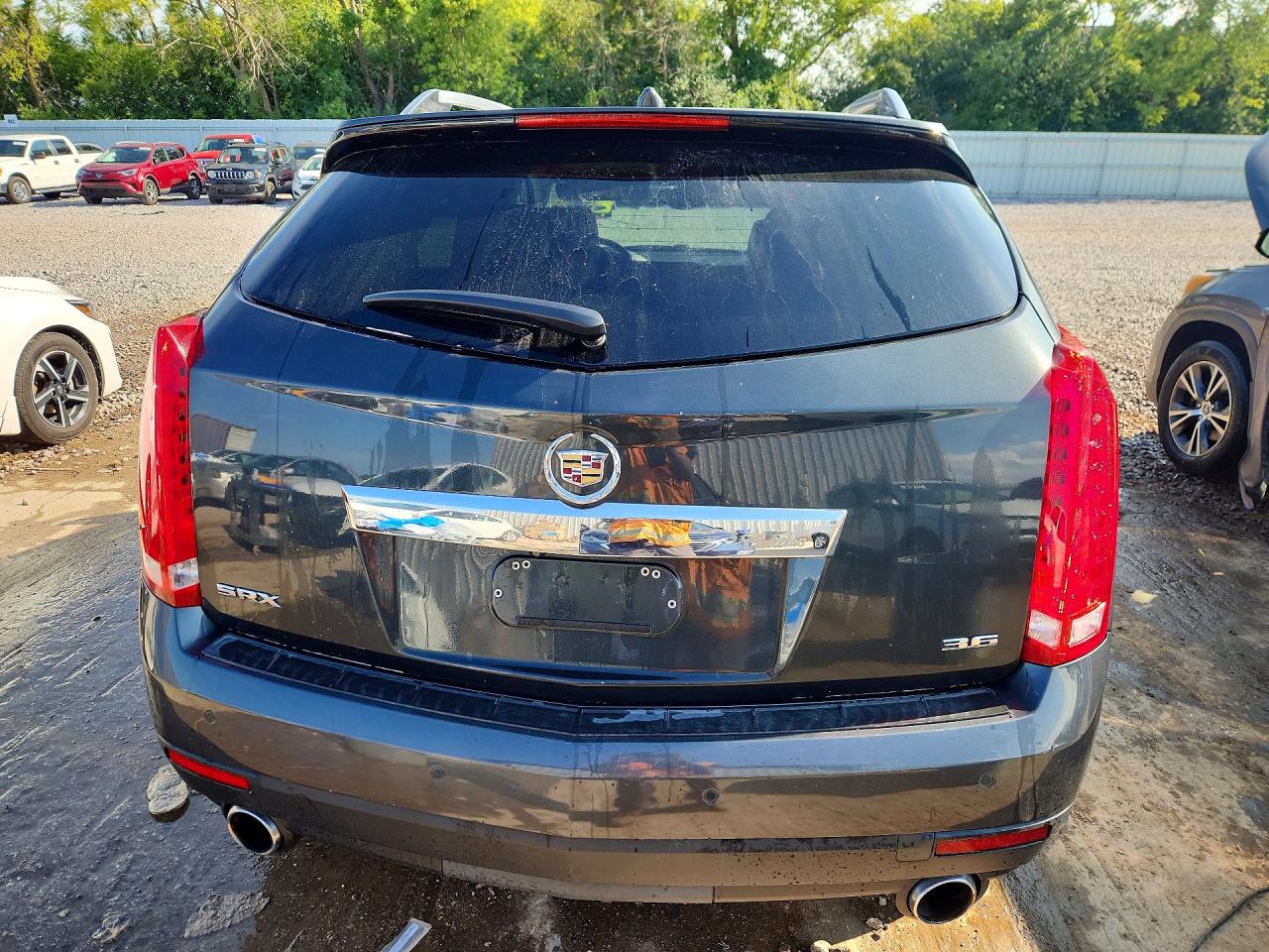 2014 Cadillac Srx Premium Collection Charcoal vin: 3GYFNDE31ES685173