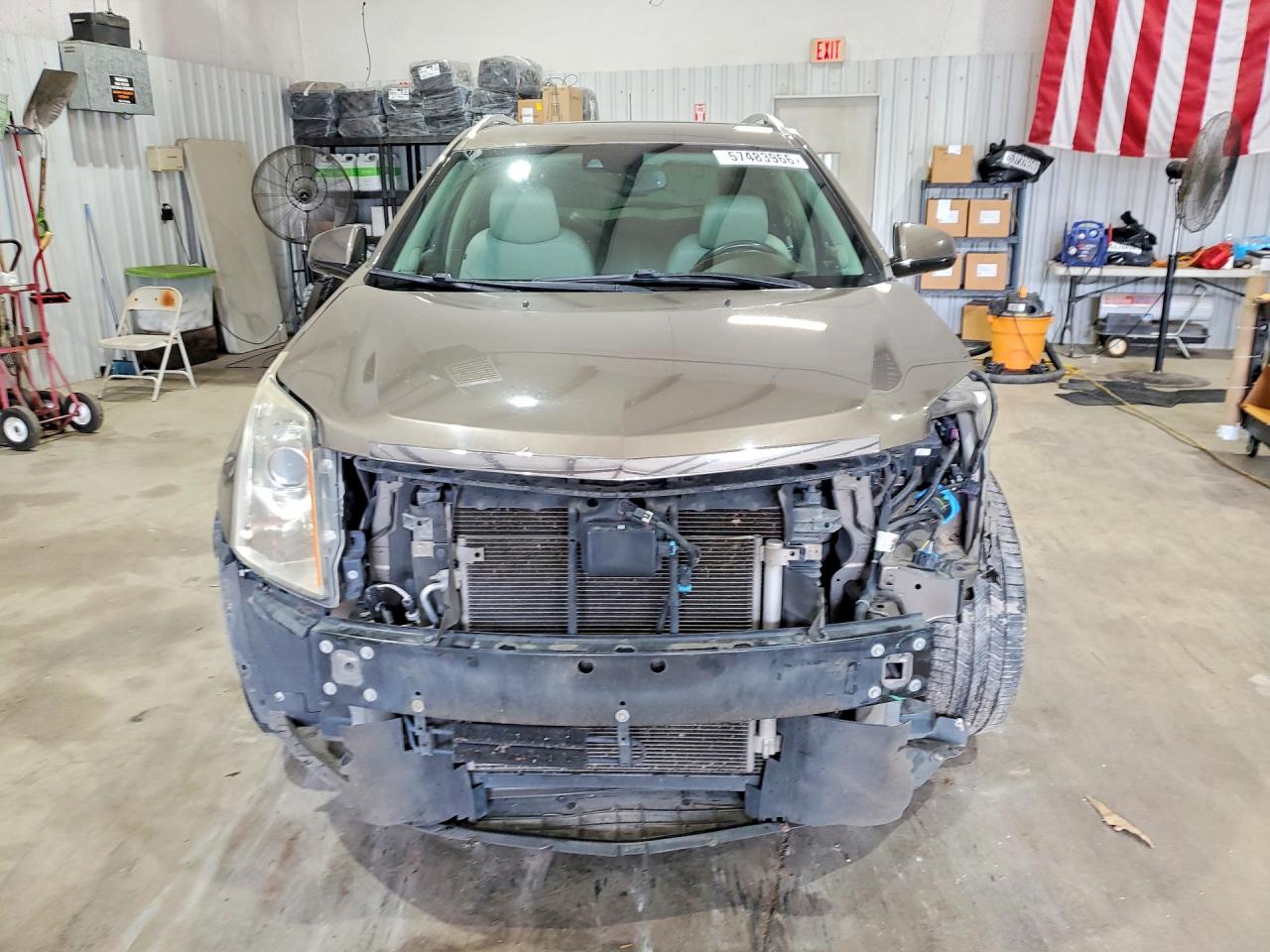 2015 Cadillac Srx Premium Collection Tan vin: 3GYFNDE31FS529085