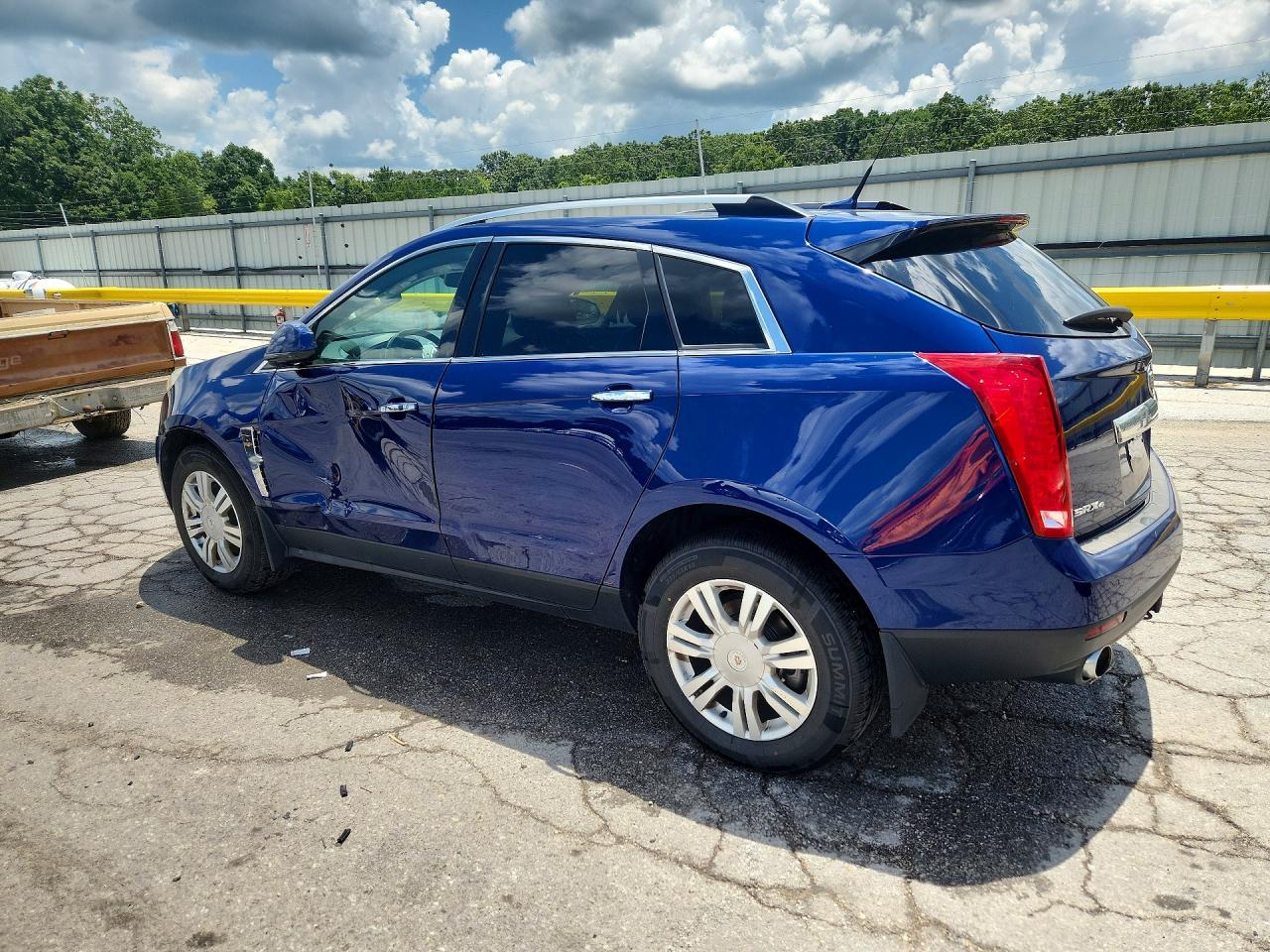 2012 Cadillac Srx Luxury Collection Blue vin: 3GYFNDE32CS609989