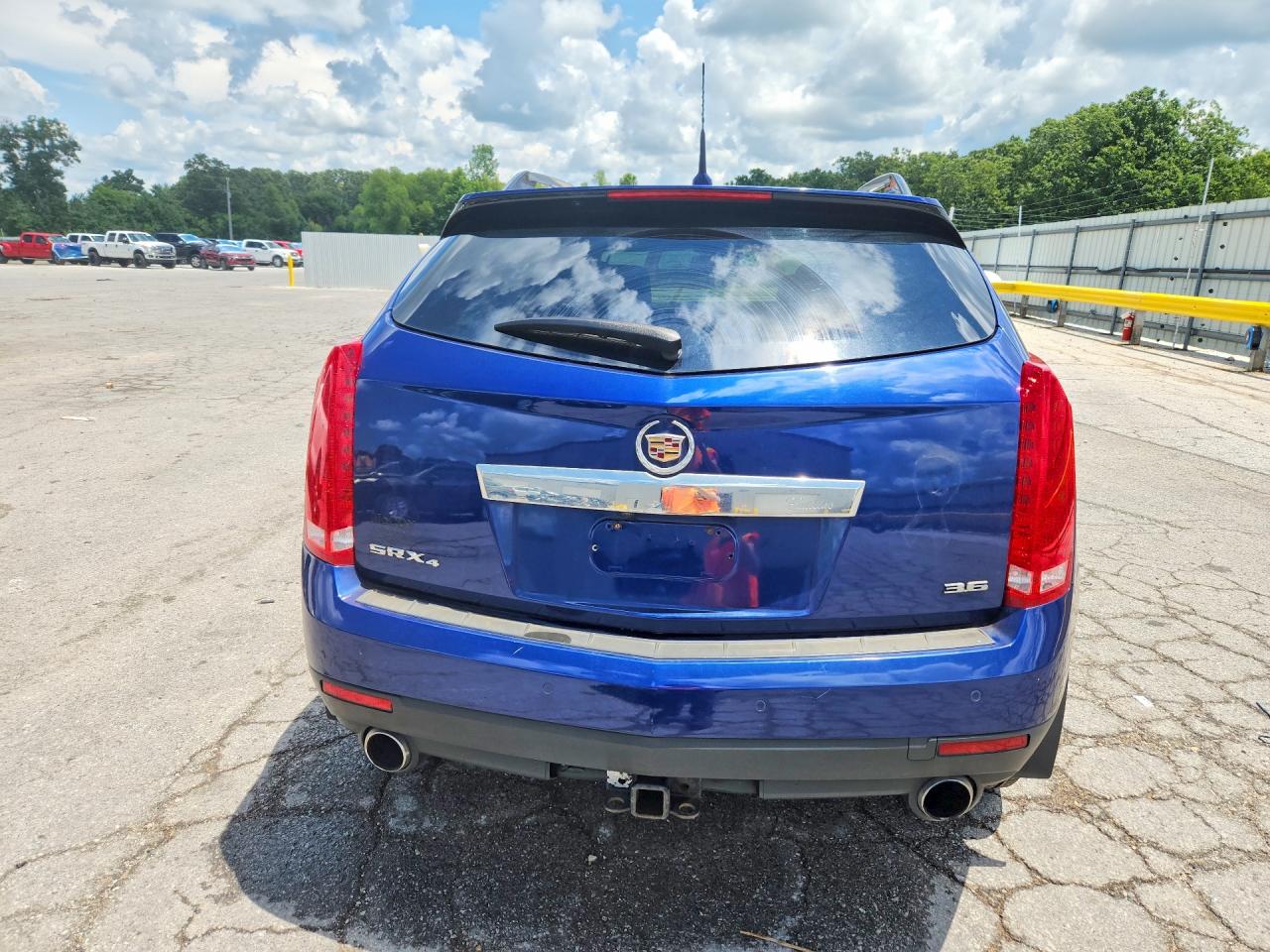 2012 Cadillac Srx Luxury Collection Blue vin: 3GYFNDE32CS609989