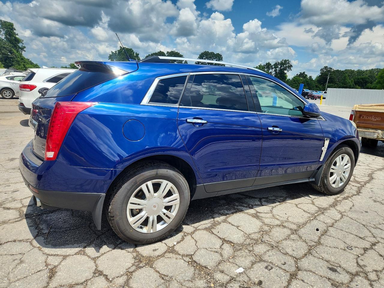 2012 Cadillac Srx Luxury Collection Blue vin: 3GYFNDE32CS609989