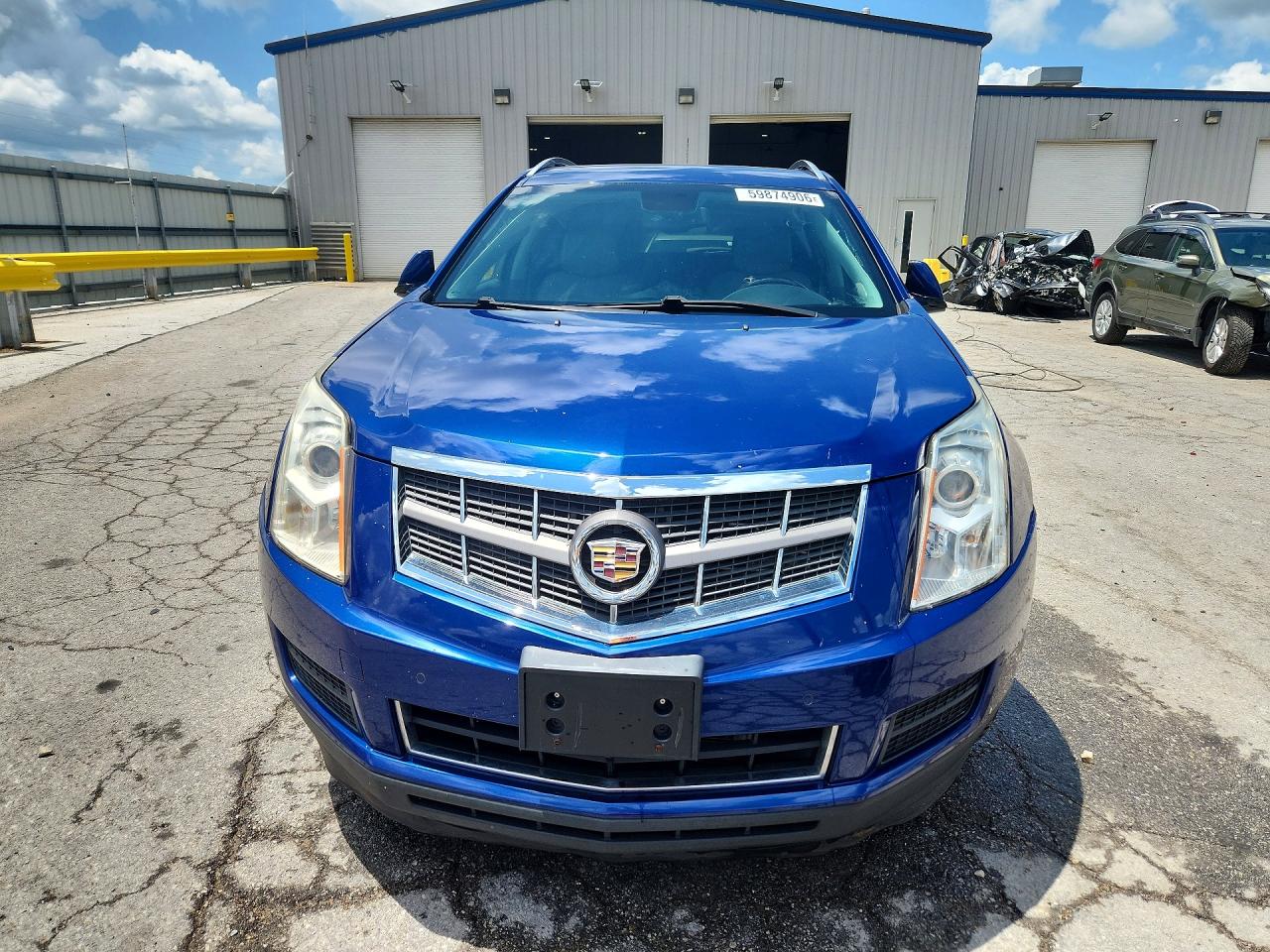 2012 Cadillac Srx Luxury Collection Blue vin: 3GYFNDE32CS609989