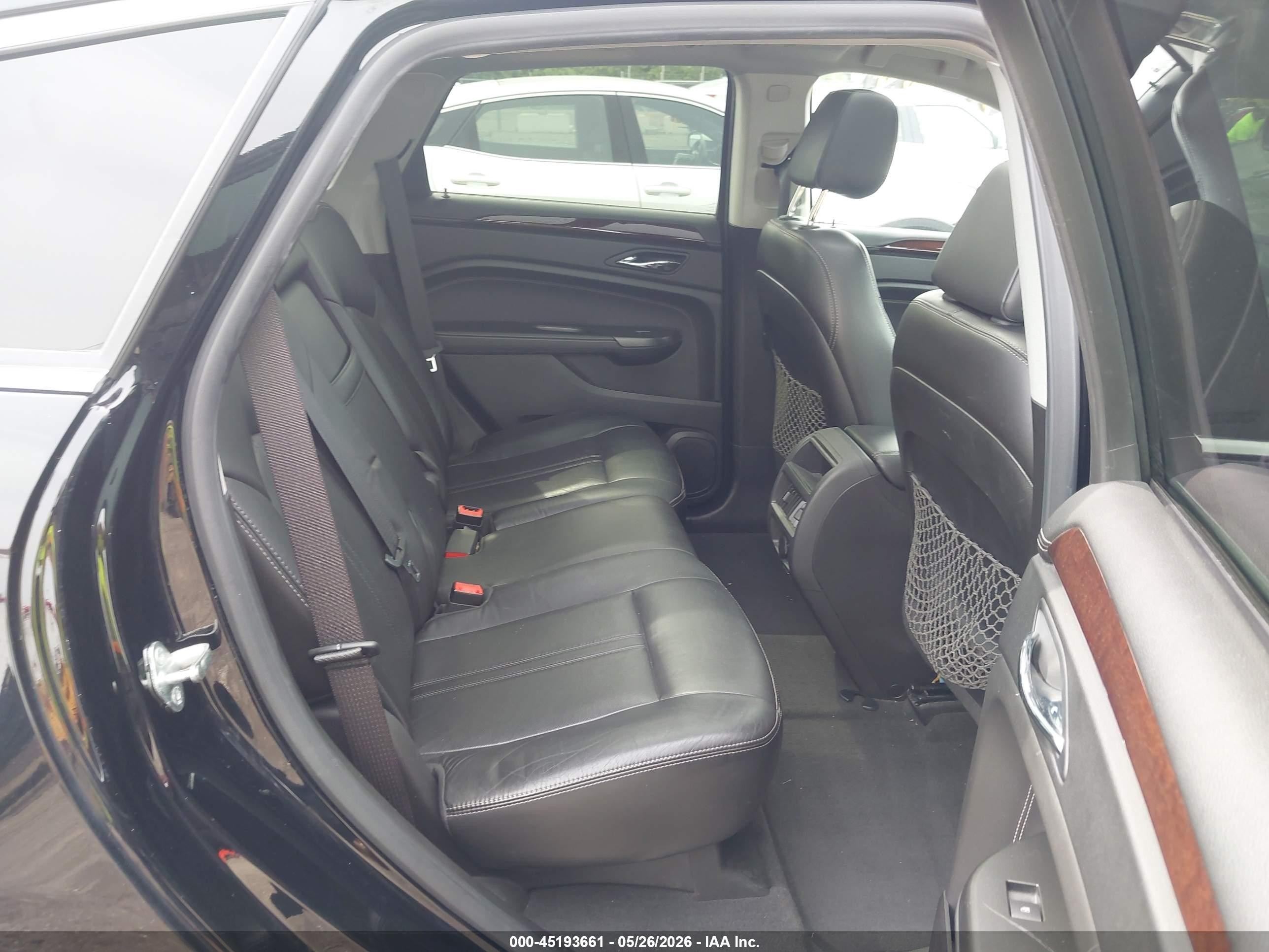 2012 Cadillac Srx Luxury Collection Black vin: 3GYFNDE32CS645147