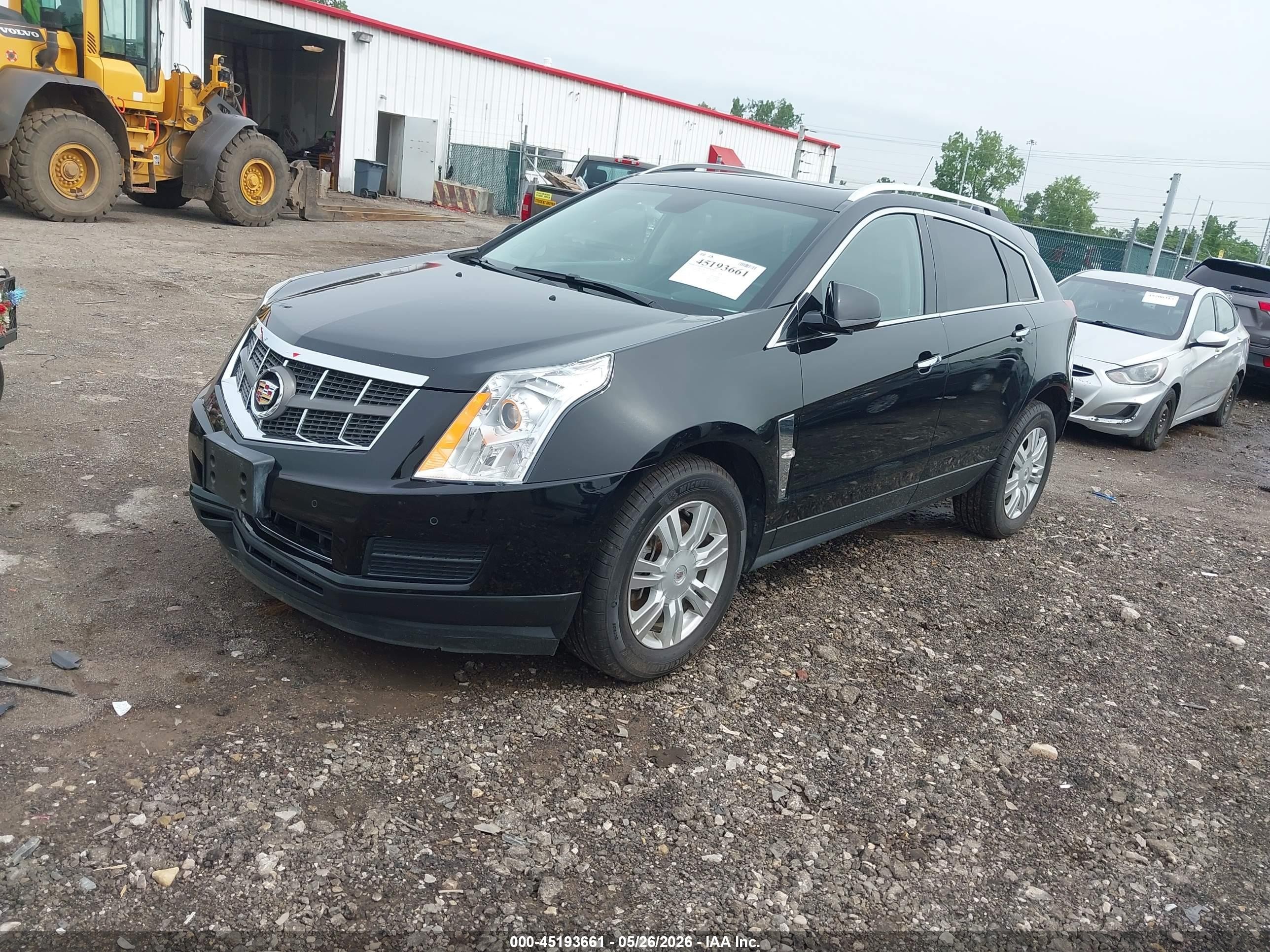 2012 Cadillac Srx Luxury Collection Black vin: 3GYFNDE32CS645147
