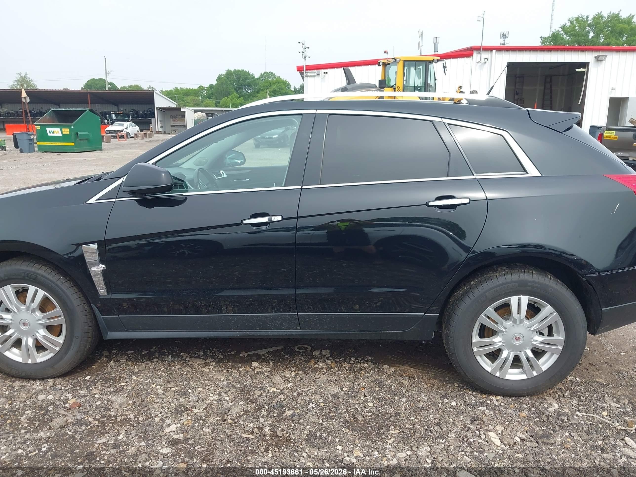 2012 Cadillac Srx Luxury Collection Black vin: 3GYFNDE32CS645147