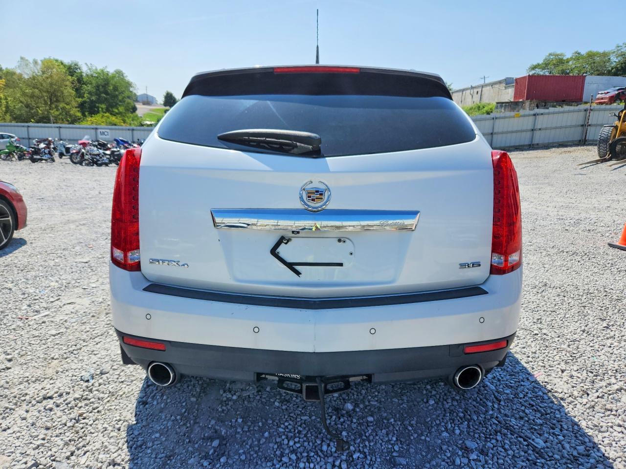 2012 Cadillac Srx Luxury Collection White vin: 3GYFNDE32CS655192