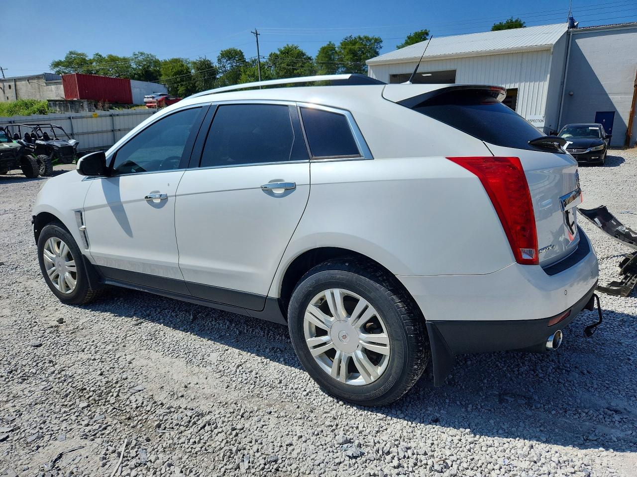 2012 Cadillac Srx Luxury Collection White vin: 3GYFNDE32CS655192