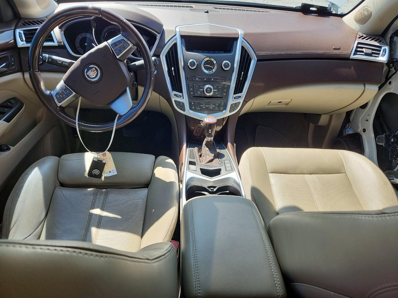 2012 Cadillac Srx Luxury Collection White vin: 3GYFNDE32CS655192