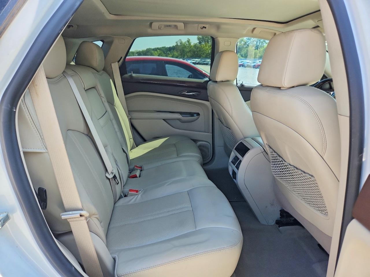 2012 Cadillac Srx Luxury Collection White vin: 3GYFNDE32CS655192